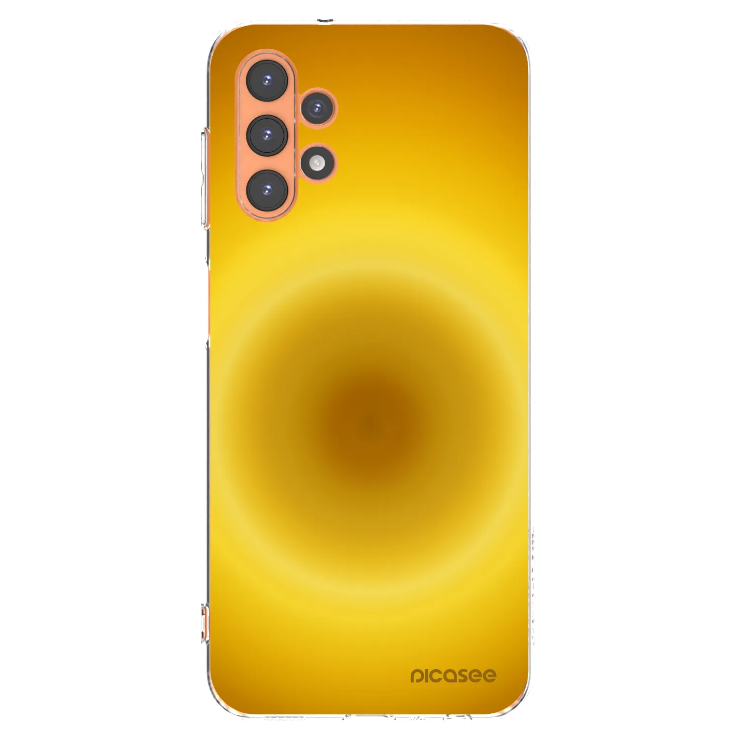 Picasee silikonowe przeźroczyste etui na Samsung Galaxy A13 4G A135 - Solar Pulse