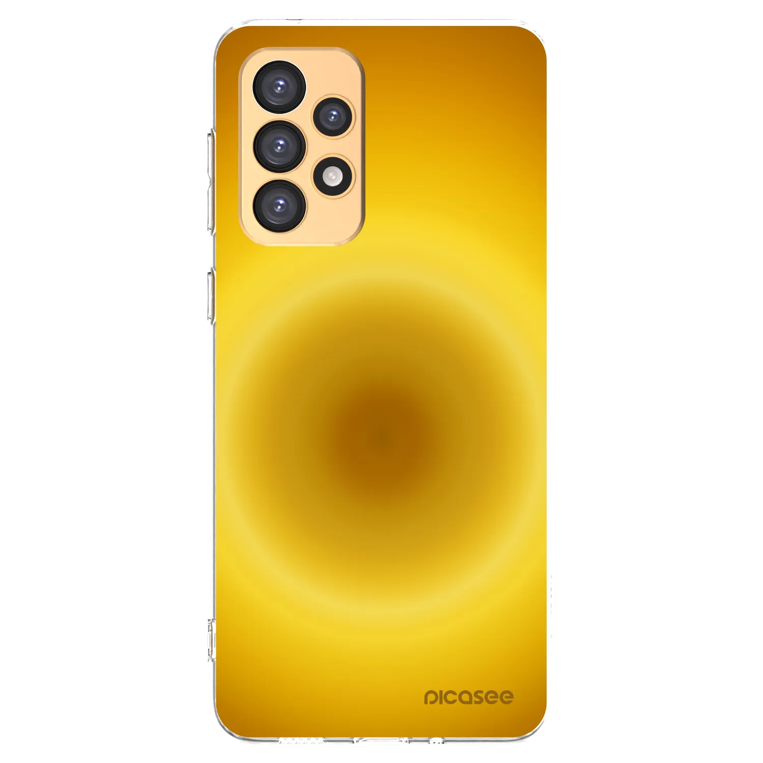 Picasee silikonowe przeźroczyste etui na Samsung Galaxy A33 5G A336 - Solar Pulse