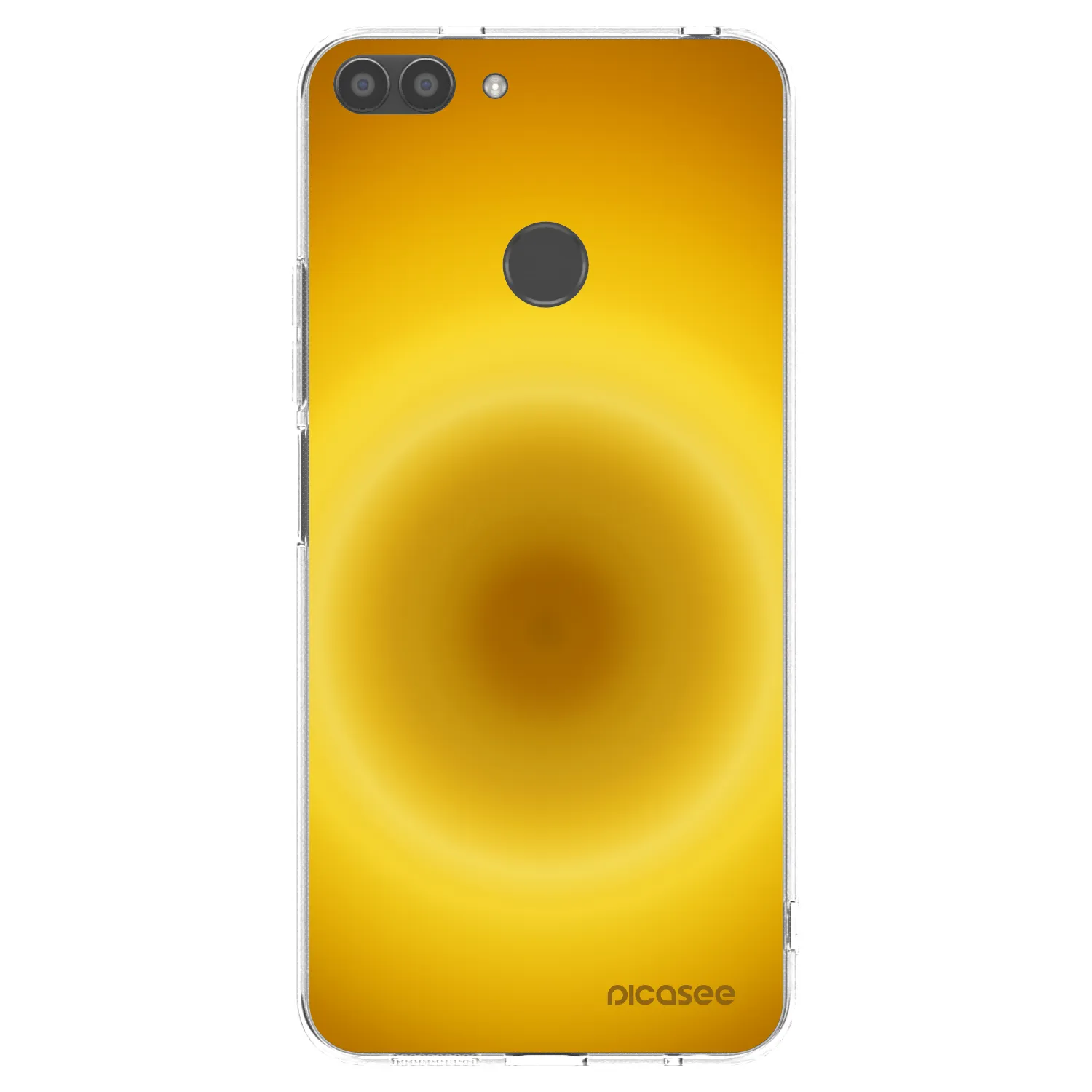 Picasee silikonowe przeźroczyste etui na Huawei P Smart - Solar Pulse