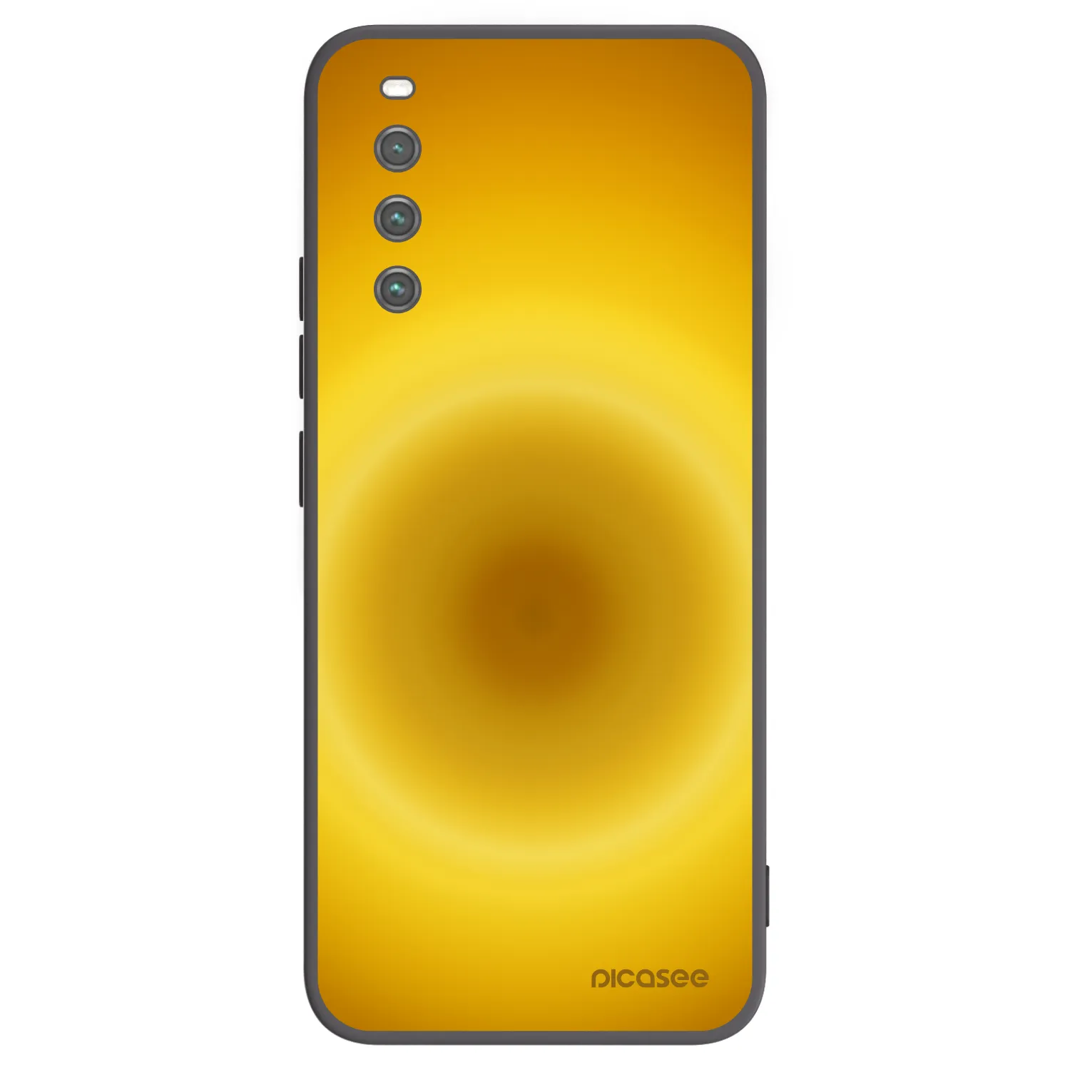 Picasee silikonowe czarne etui na Sony Xperia 10 IV 5G - Solar Pulse