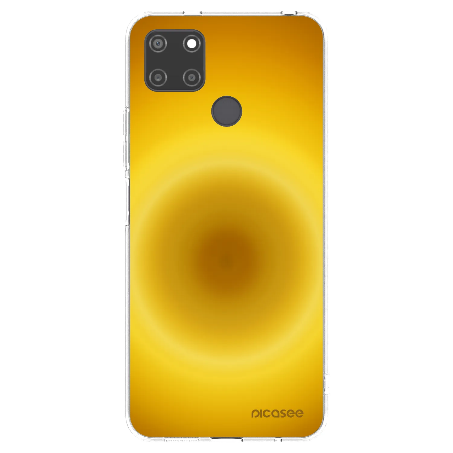 Picasee silikonowe przeźroczyste etui na Realme C21Y - Solar Pulse