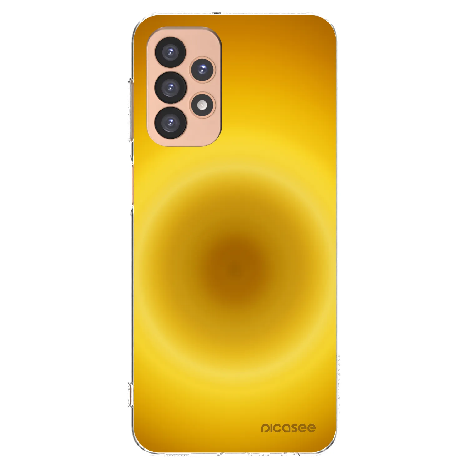 Picasee silikonowe przeźroczyste etui na Samsung Galaxy A23 A236B 5G - Solar Pulse