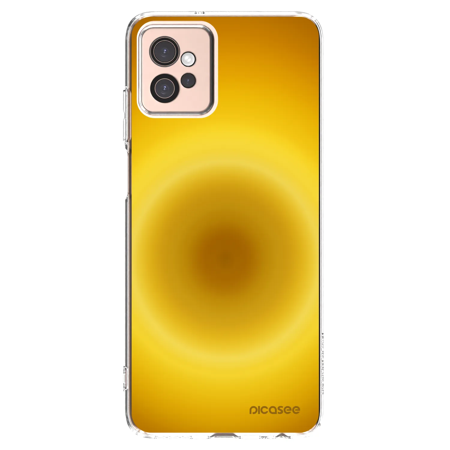 Picasee silikonowe przeźroczyste etui na Motorola Moto G32 - Solar Pulse