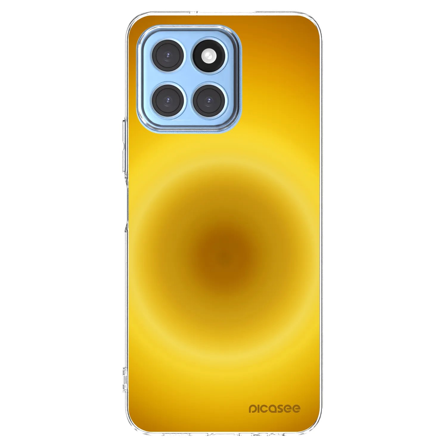 Picasee silikonowe przeźroczyste etui na Honor X6 - Solar Pulse