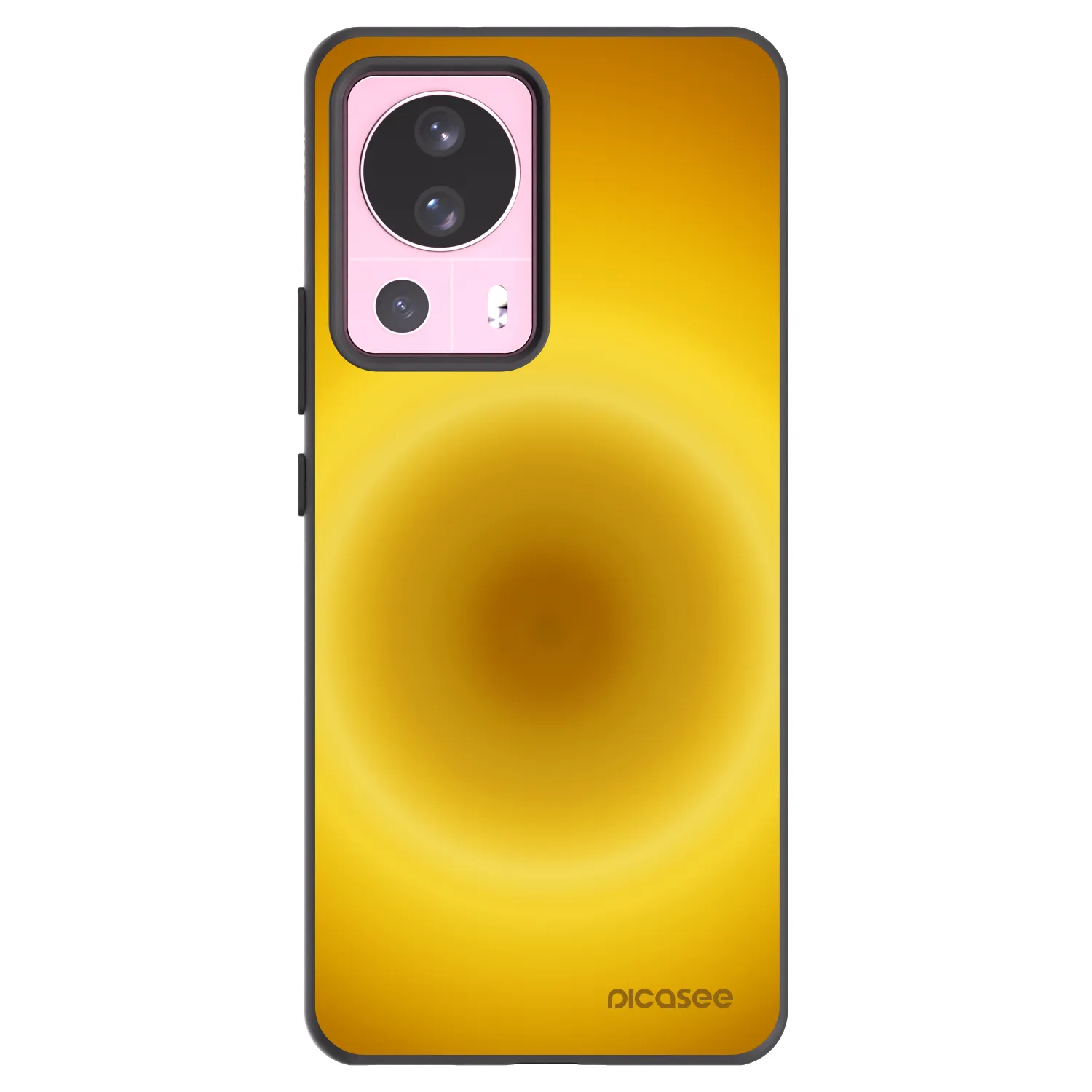 Picasee silikonowe czarne etui na Xiaomi 13 Lite - Solar Pulse