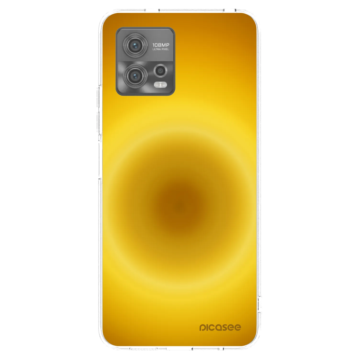Picasee silikonowe przeźroczyste etui na Motorola Moto G72 - Solar Pulse