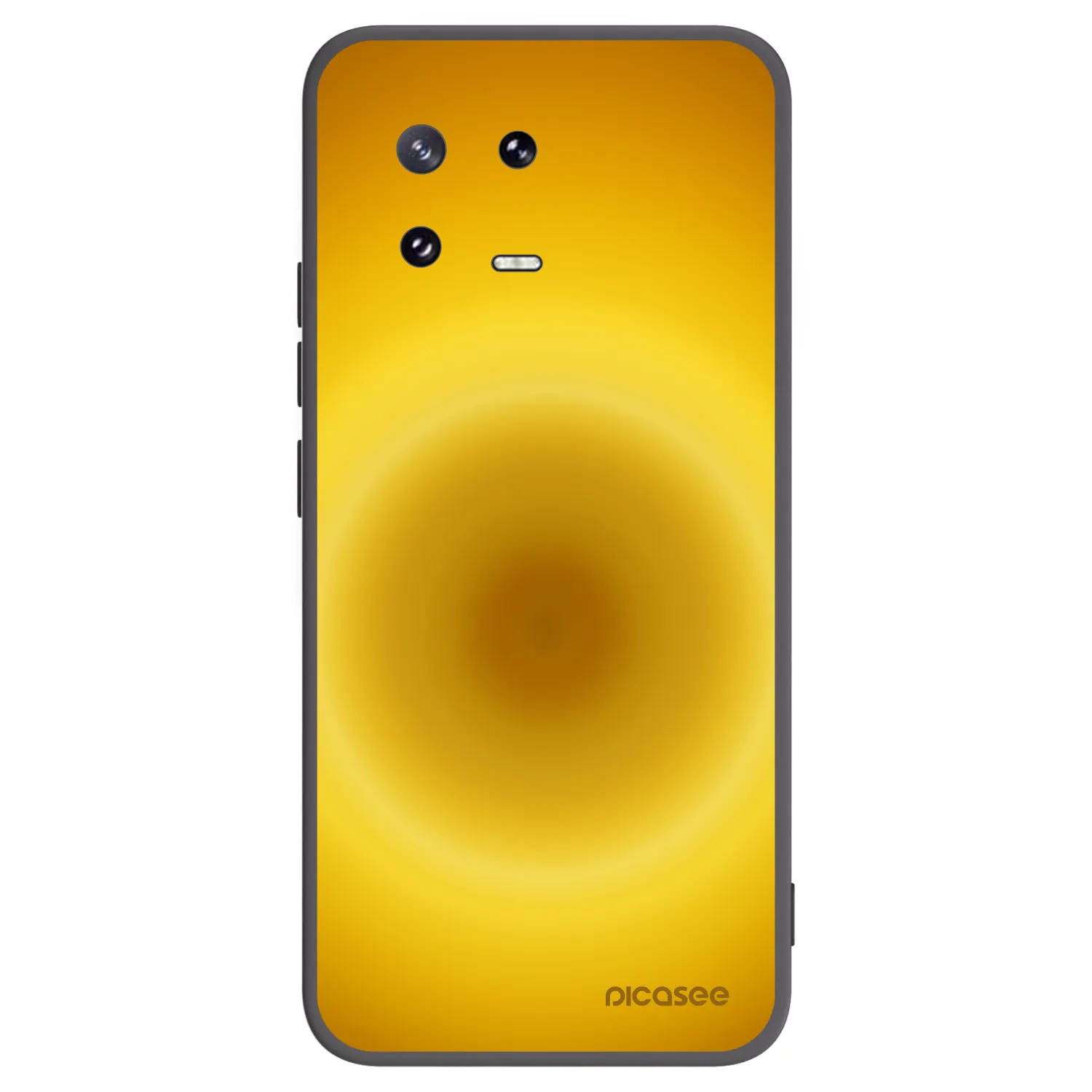 Picasee silikonowe czarne etui na Xiaomi 13 Pro - Solar Pulse