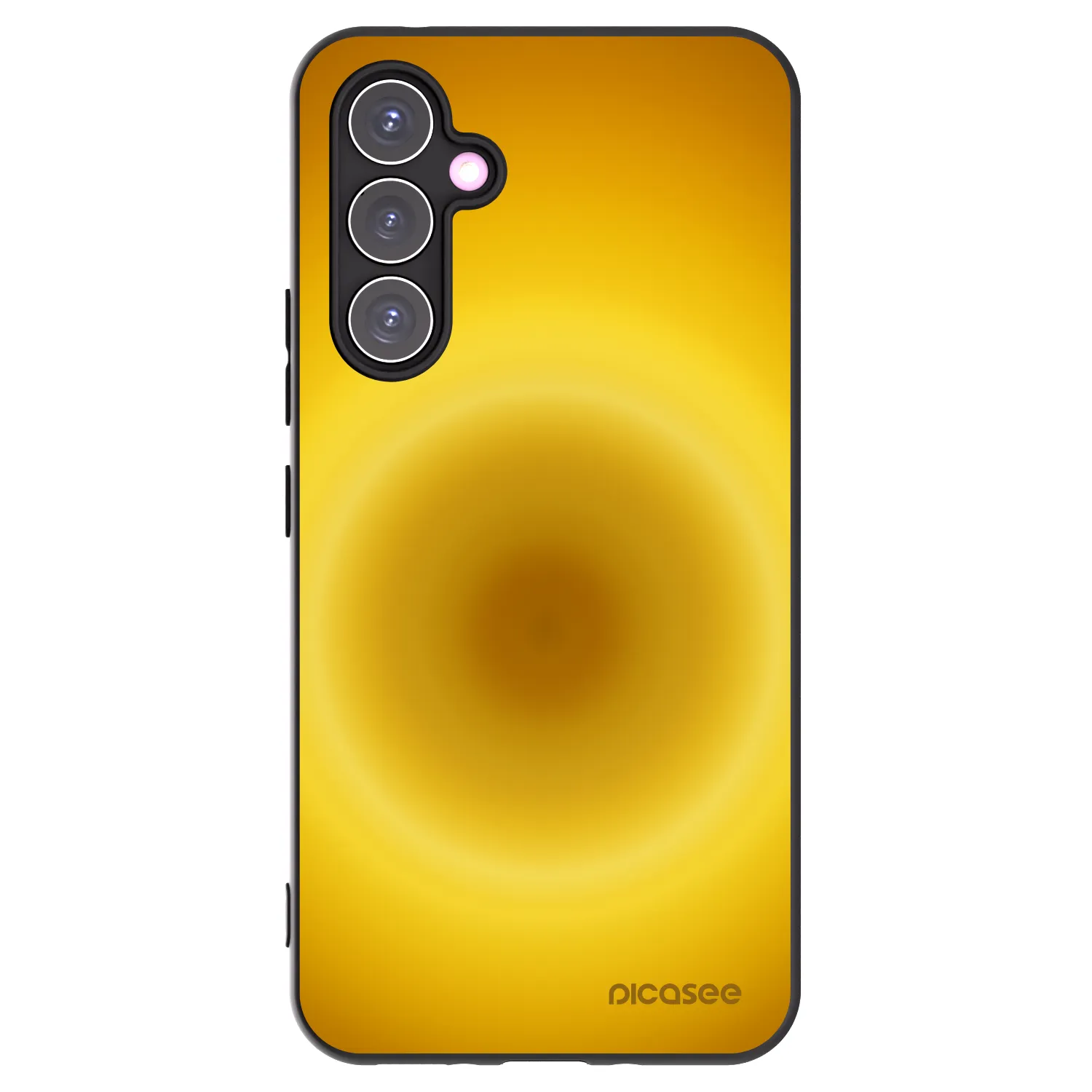 Picasee silikonowe czarne etui na Samsung Galaxy A54 5G A546B - Solar Pulse