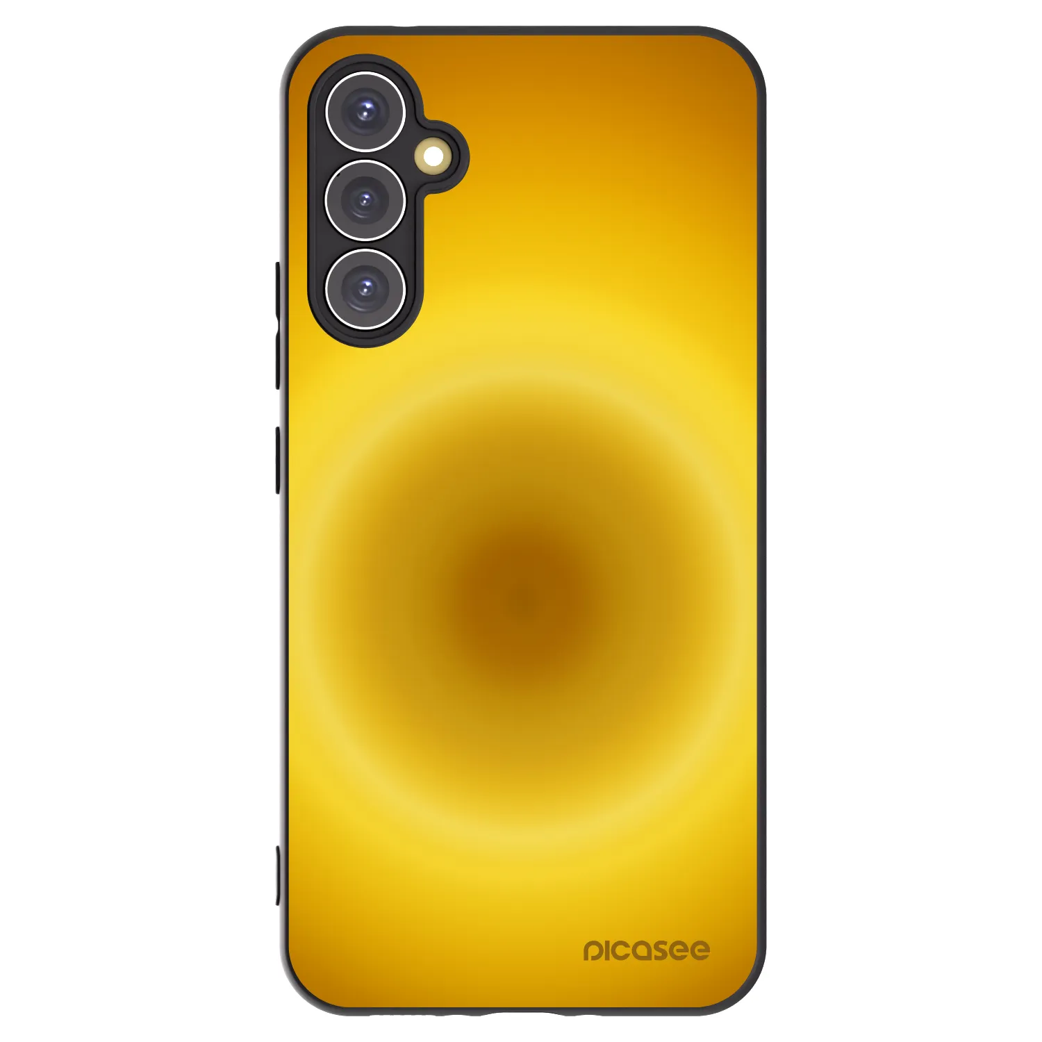 Picasee silikonowe czarne etui na Samsung Galaxy A34 5G A346B - Solar Pulse