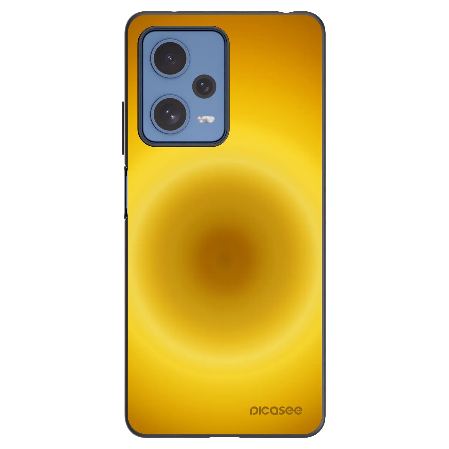 Picasee silikonowe czarne etui na Xiaomi Redmi Note 12 Pro 5G - Solar Pulse