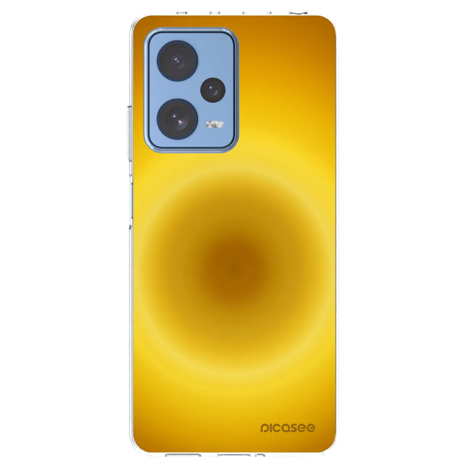 Picasee silikonowe przeźroczyste etui na Xiaomi Redmi Note 12 Pro 5G - Solar Pulse