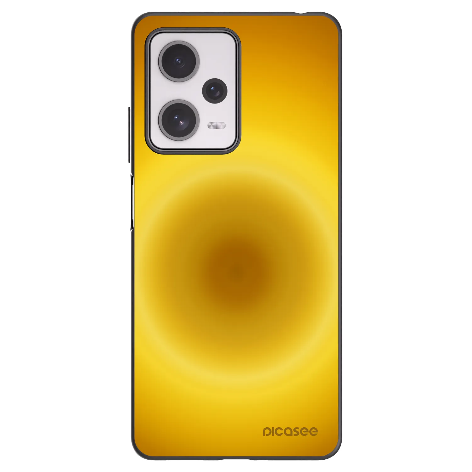 Picasee silikonowe czarne etui na Xiaomi Redmi Note 12 Pro+ 5G - Solar Pulse