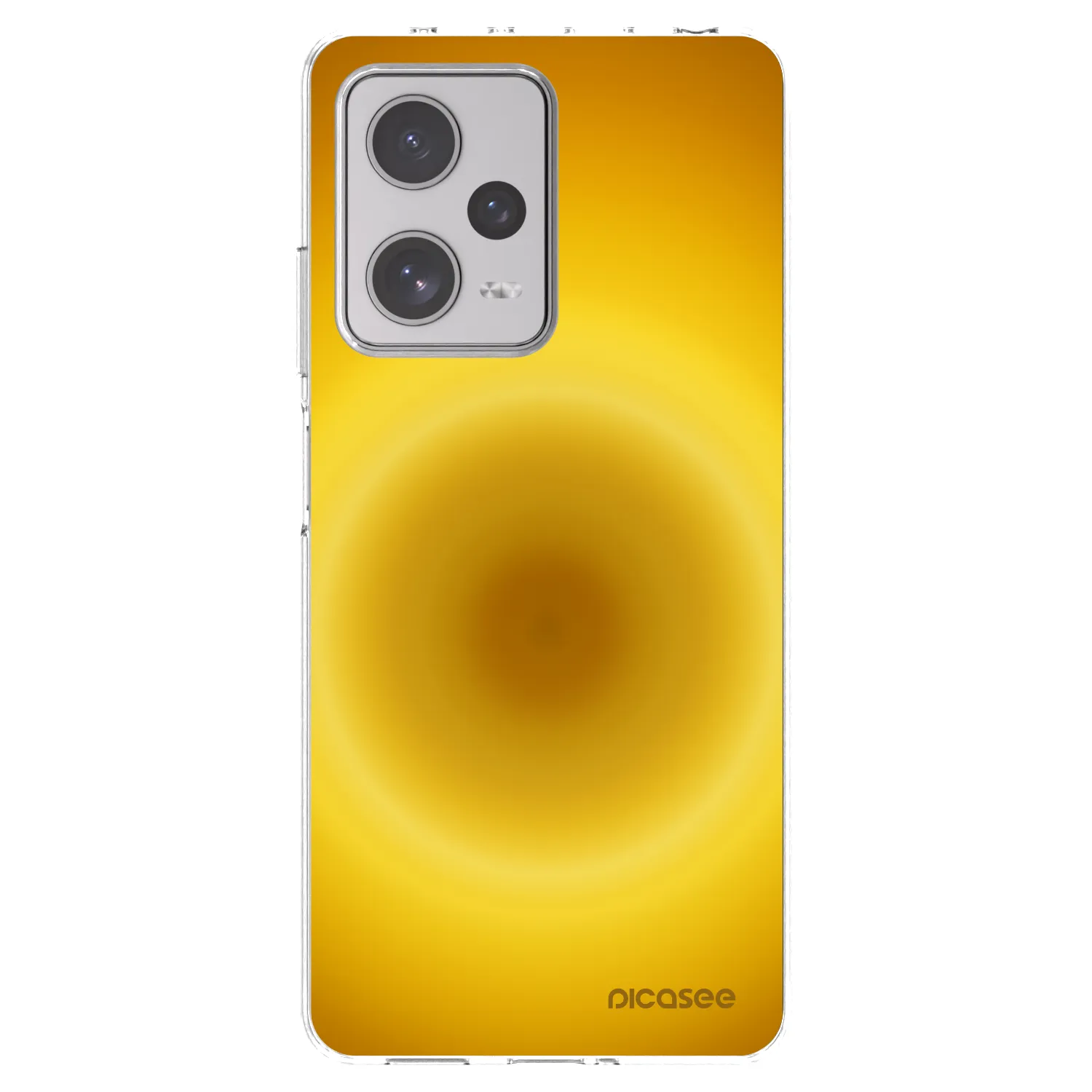 Picasee silikonowe przeźroczyste etui na Xiaomi Redmi Note 12 Pro+ 5G - Solar Pulse