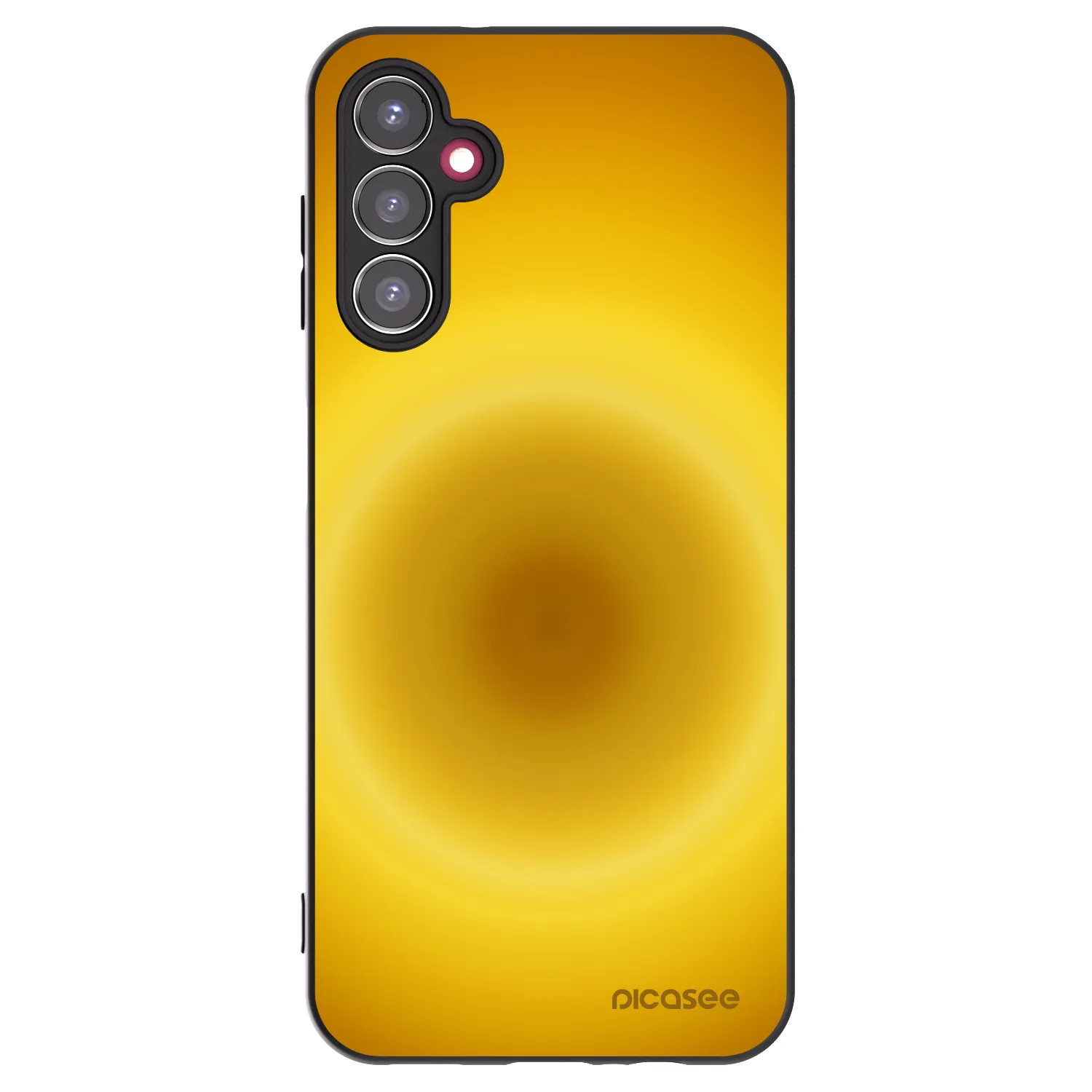 Picasee silikonowe czarne etui na Samsung Galaxy A14 5G A146P - Solar Pulse