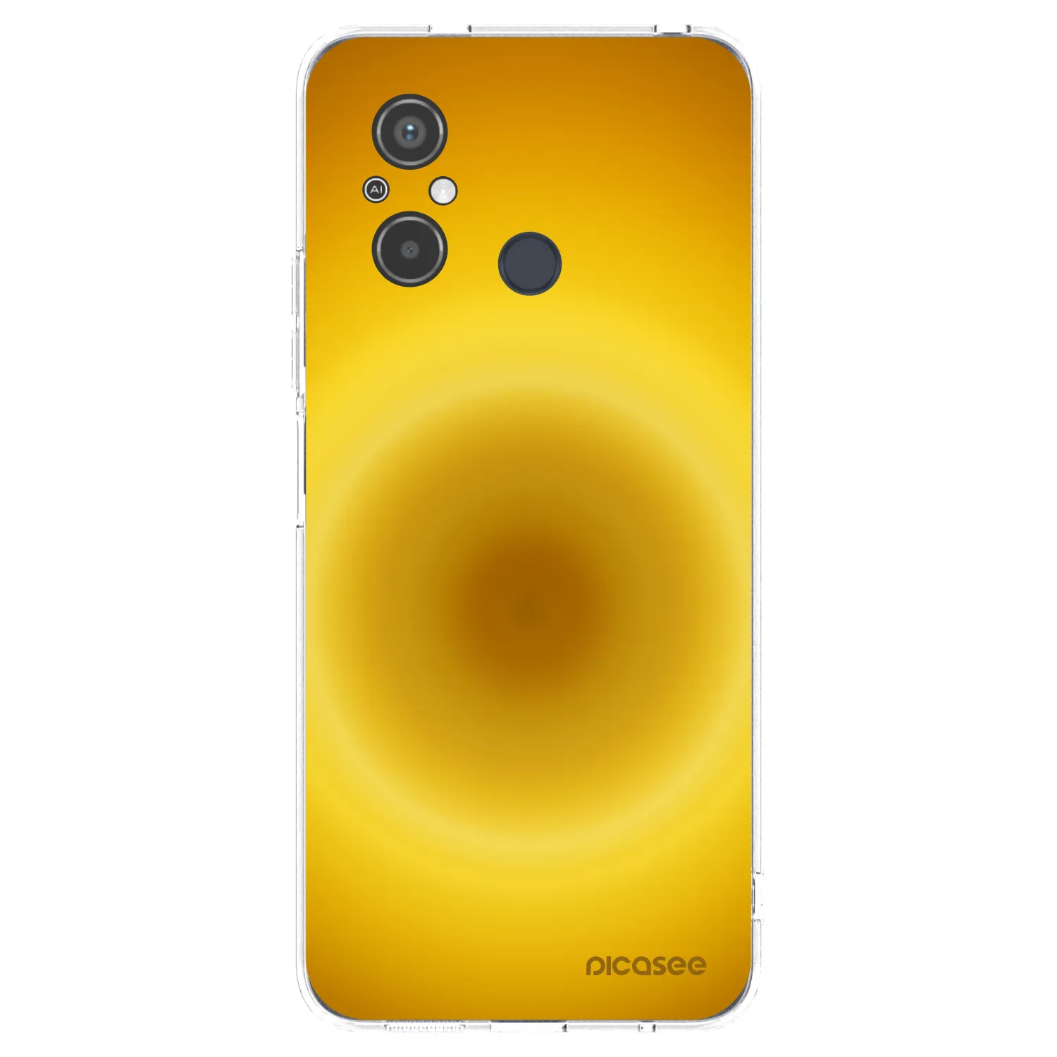 Picasee silikonowe przeźroczyste etui na Xiaomi Redmi 12C - Solar Pulse