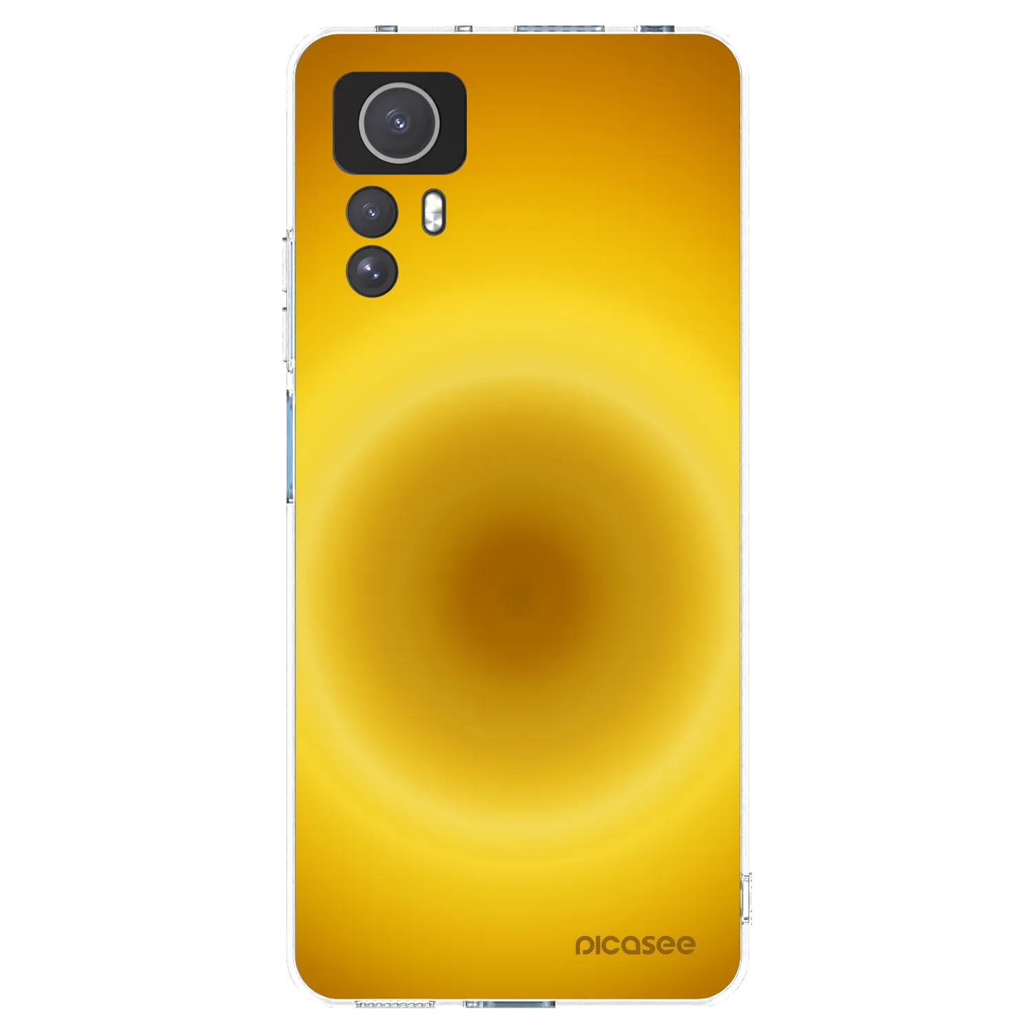 Picasee silikonowe przeźroczyste etui na Xiaomi Redmi Note 12S - Solar Pulse