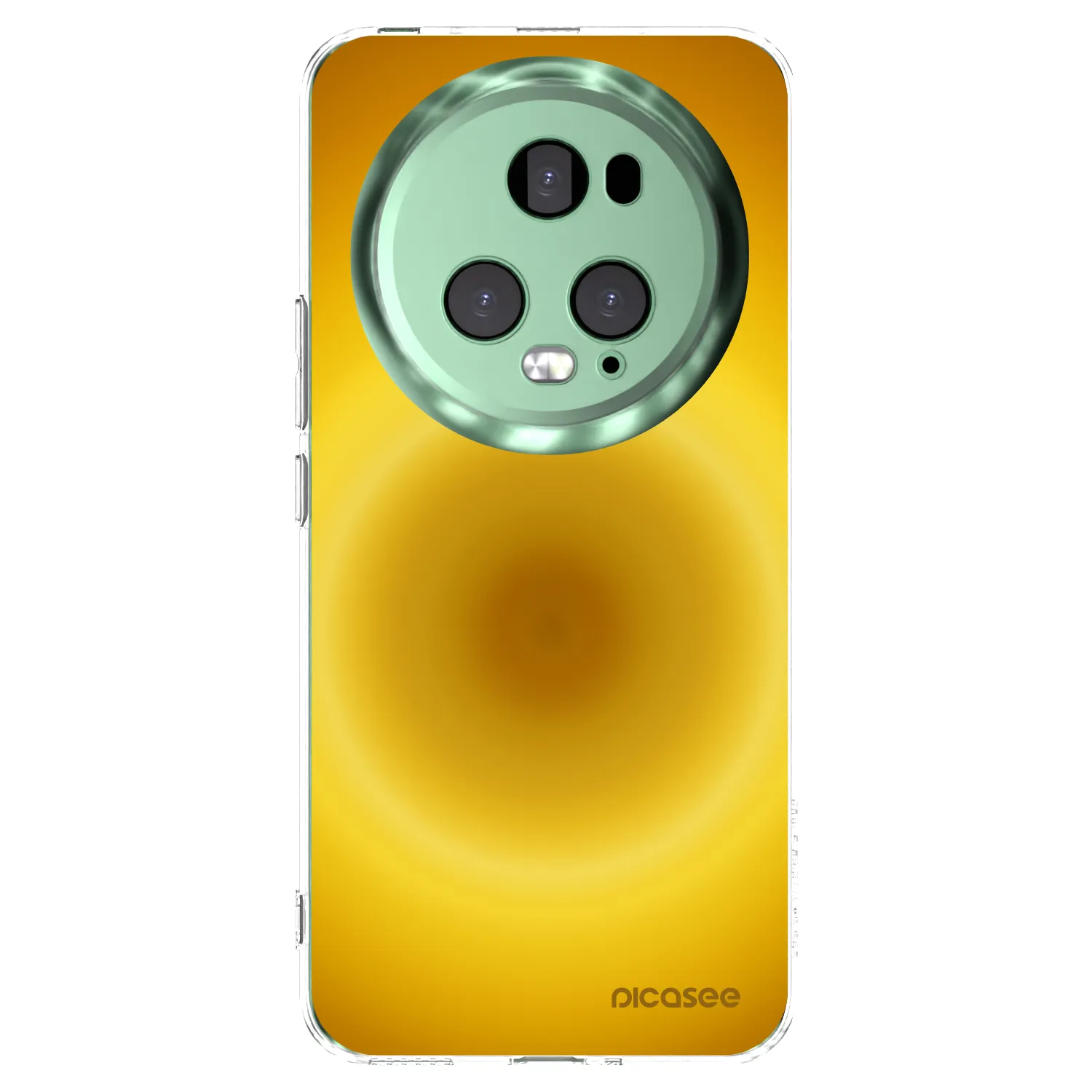 Picasee silikonowe przeźroczyste etui na Honor Magic5 Pro - Solar Pulse