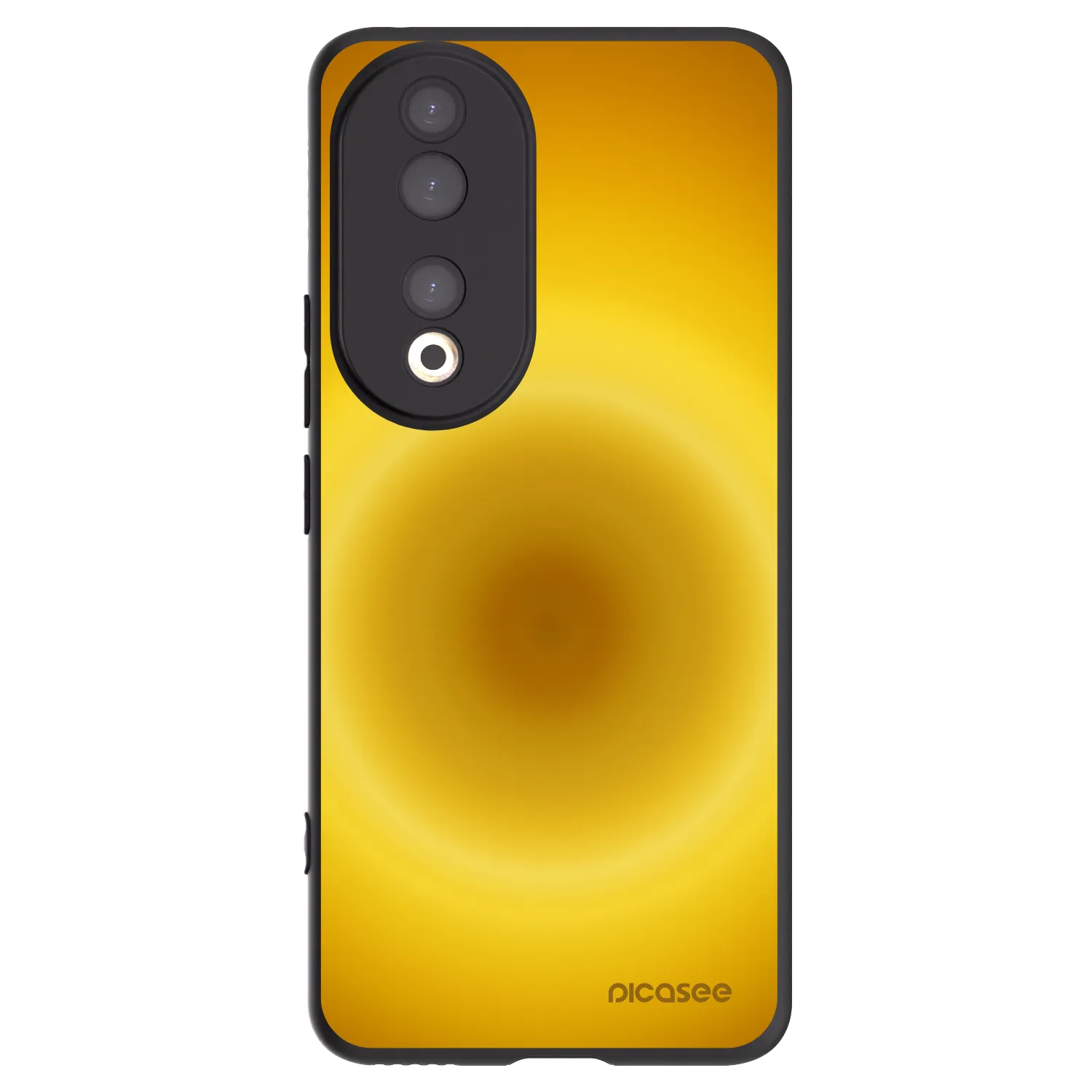 Picasee silikonowe czarne etui na Honor 90 5G - Solar Pulse