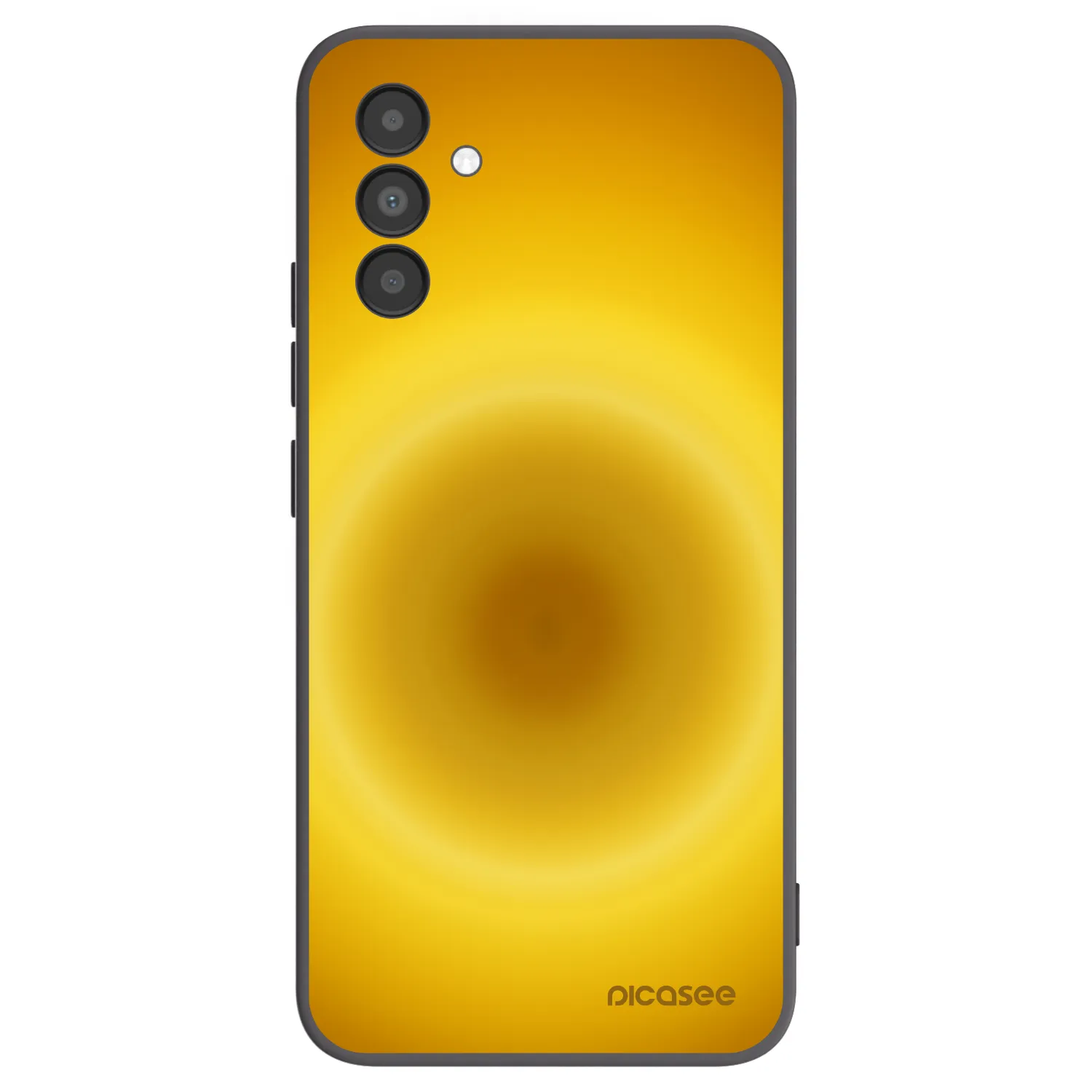 Picasee silikonowe czarne etui na Samsung Galaxy A04s A047F - Solar Pulse