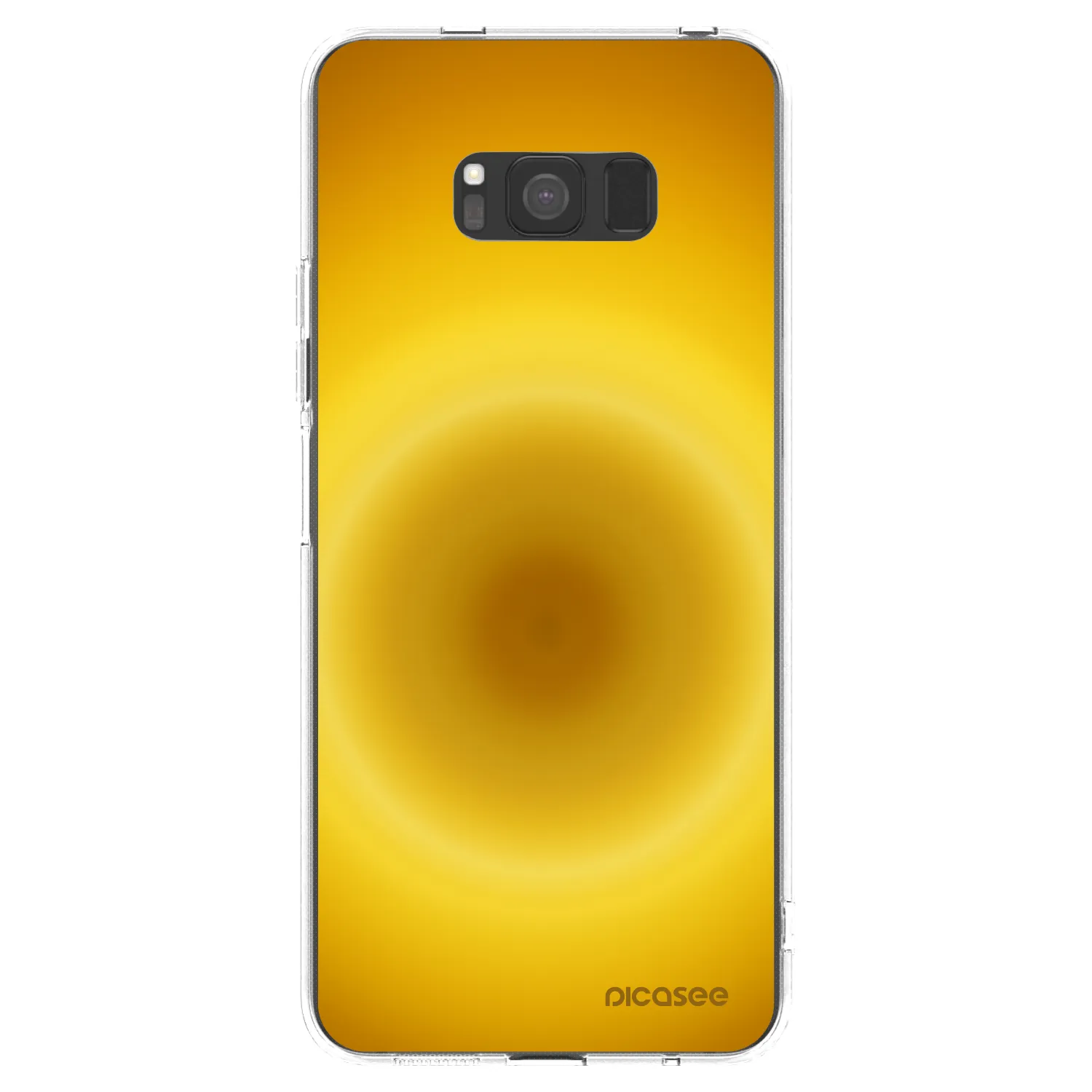 Picasee silikonowe przeźroczyste etui na Samsung Galaxy S8 G950F - Solar Pulse