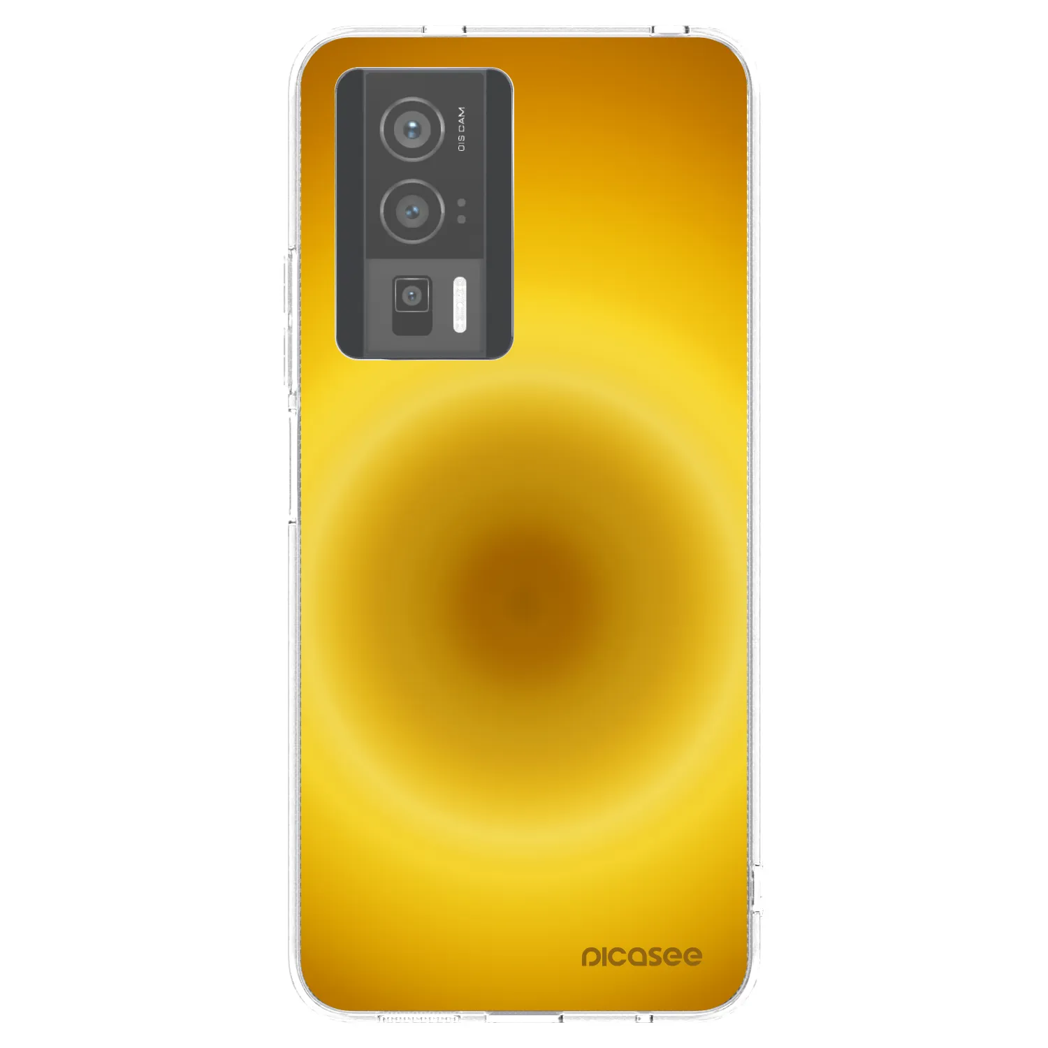 Picasee silikonowe przeźroczyste etui na Xiaomi Poco F5 Pro 5G - Solar Pulse