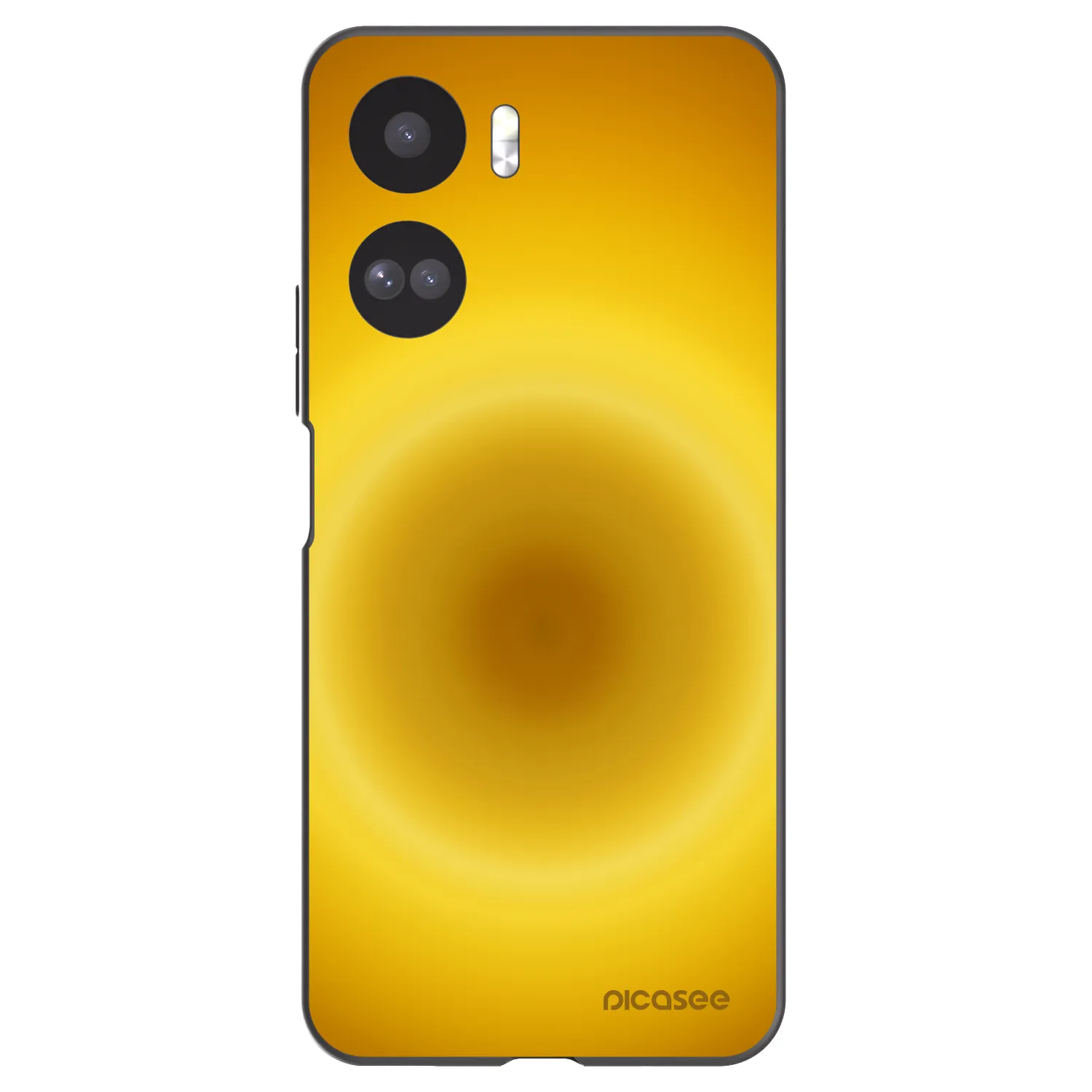 Picasee silikonowe czarne etui na Honor 90 Lite 5G - Solar Pulse