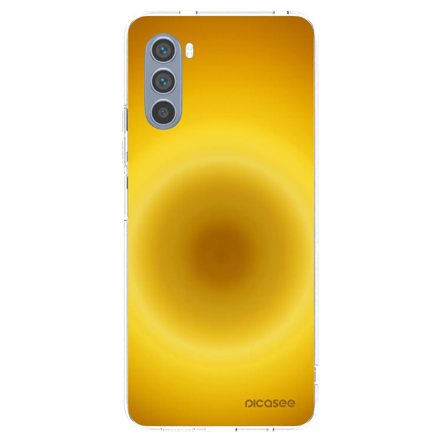 Picasee silikonowe przeźroczyste etui na Motorola Moto G62 - Solar Pulse