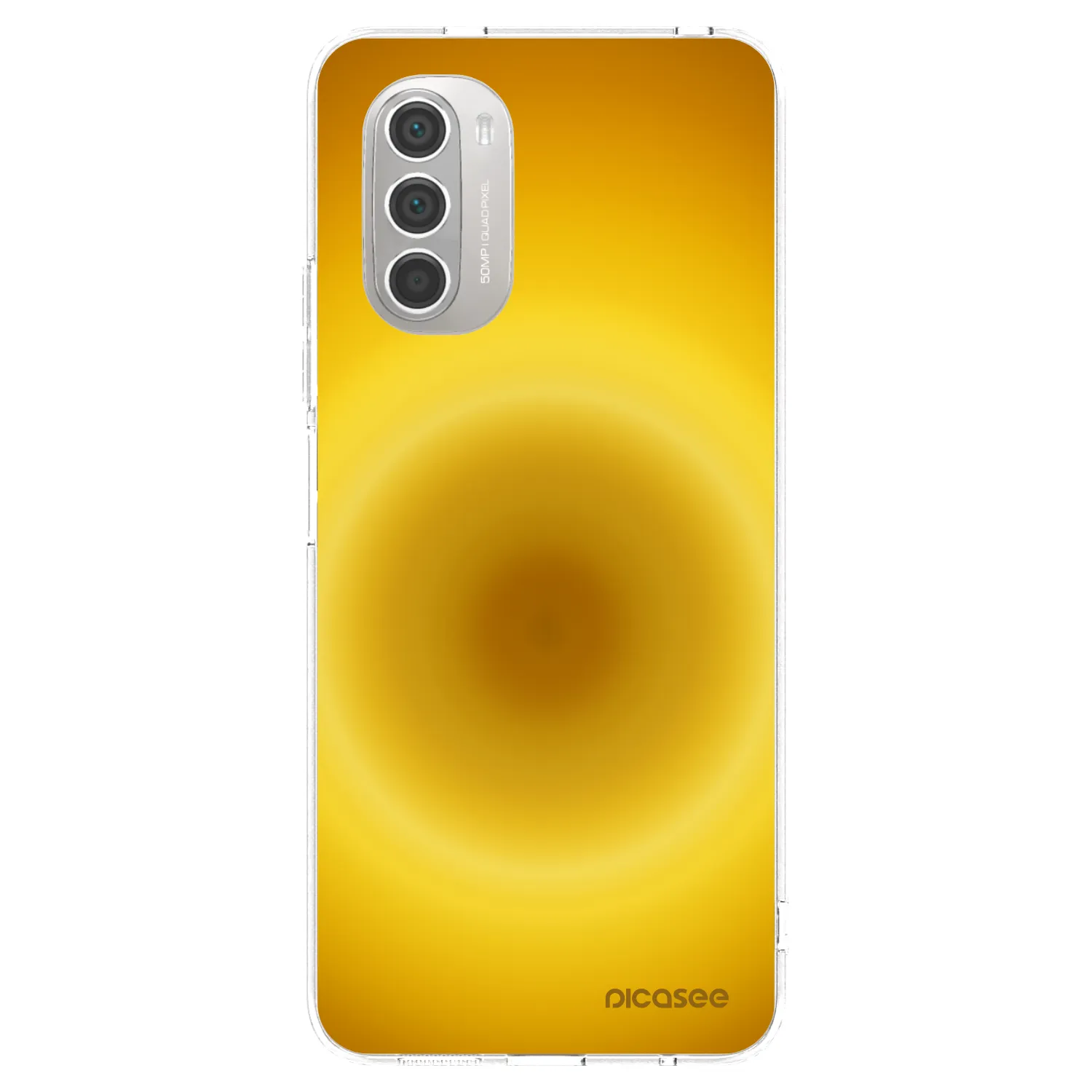 Picasee silikonowe przeźroczyste etui na Motorola Moto G51 - Solar Pulse