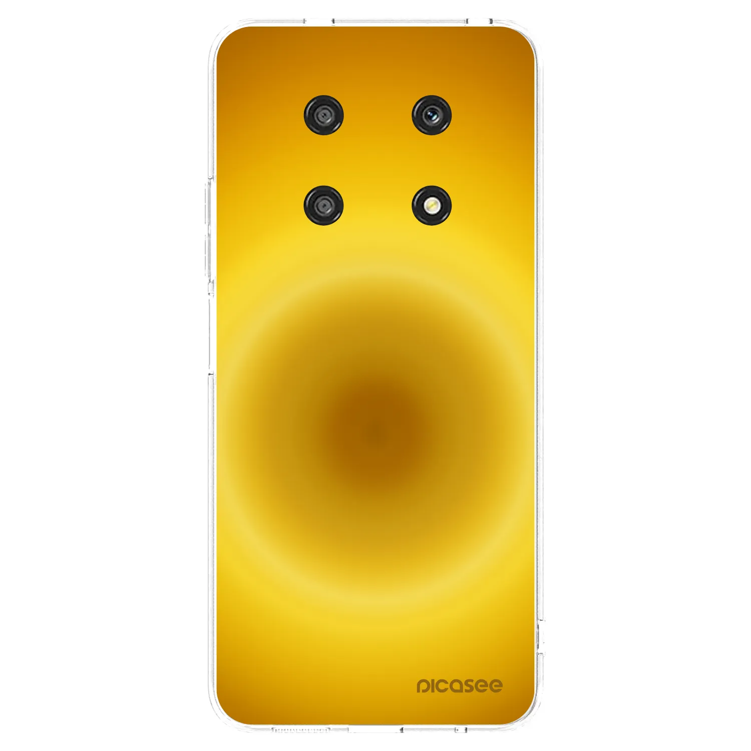 Picasee silikonowe przeźroczyste etui na Honor Magic4 Lite 5G - Solar Pulse