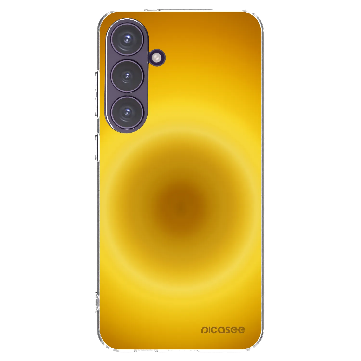 Picasee silikonowe przeźroczyste etui na Samsung Galaxy S24+ S926B 5G - Solar Pulse