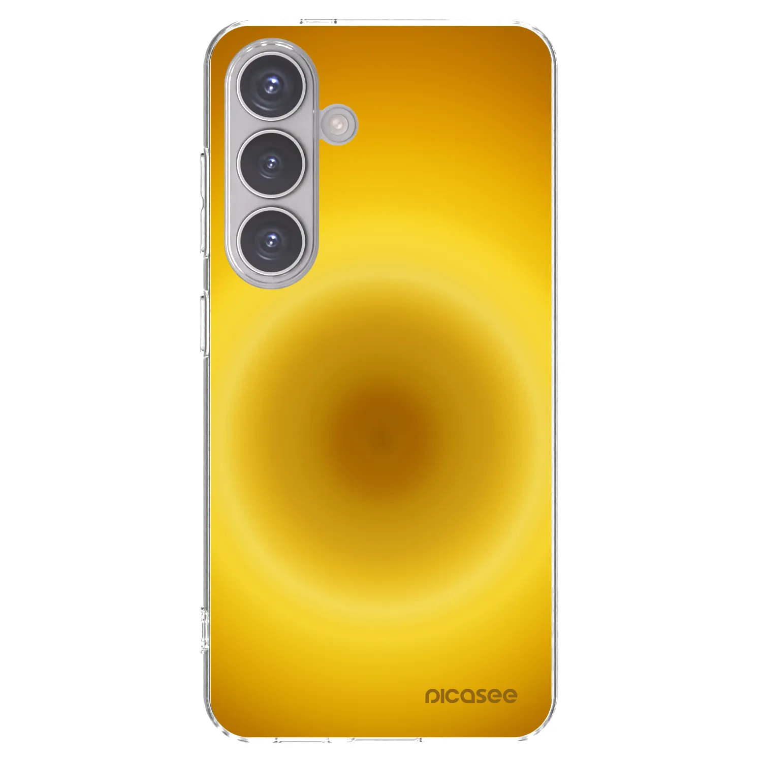 Picasee silikonowe przeźroczyste etui na Samsung Galaxy S24 S921B 5G - Solar Pulse