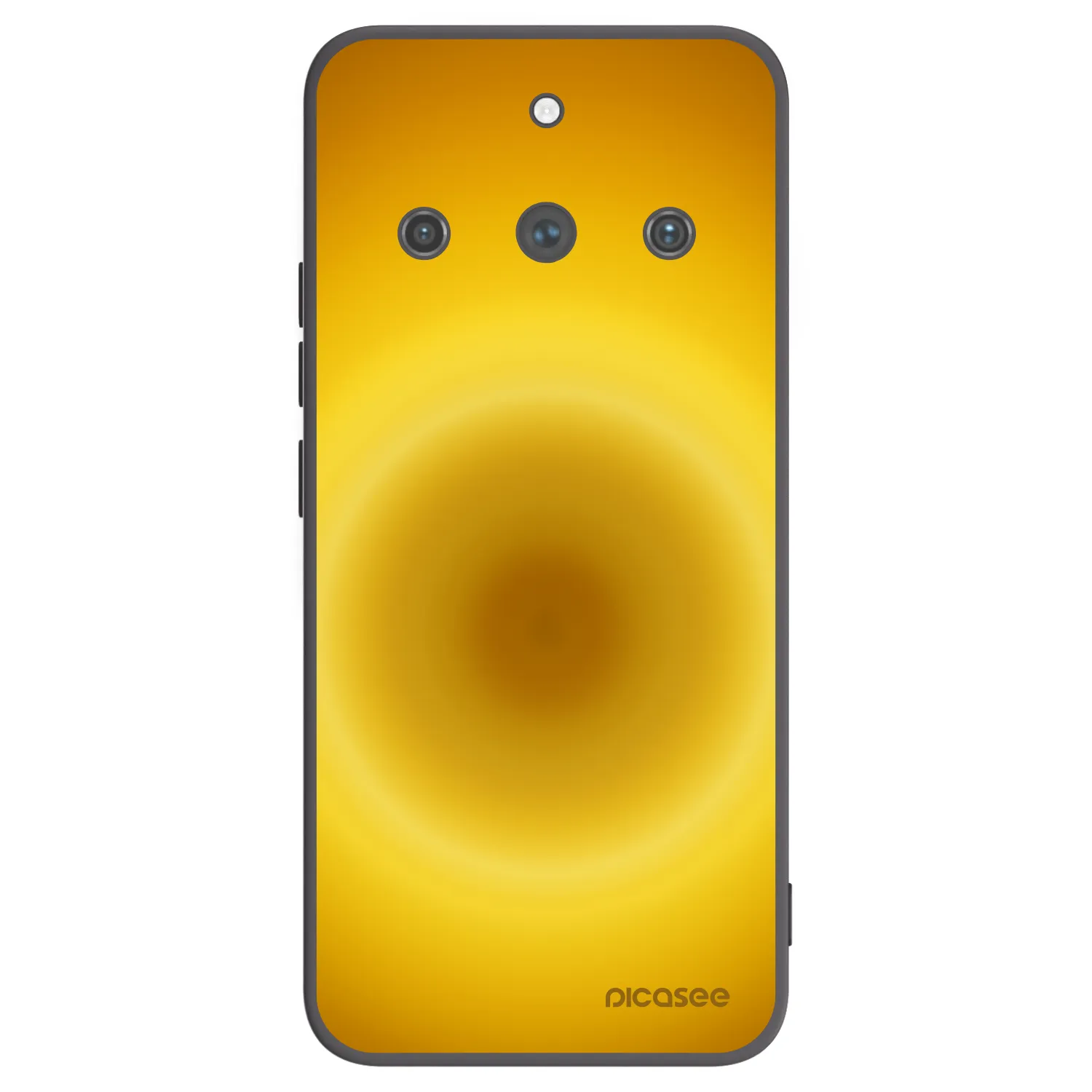 Picasee silikonowe czarne etui na Realme 11 Pro+ - Solar Pulse
