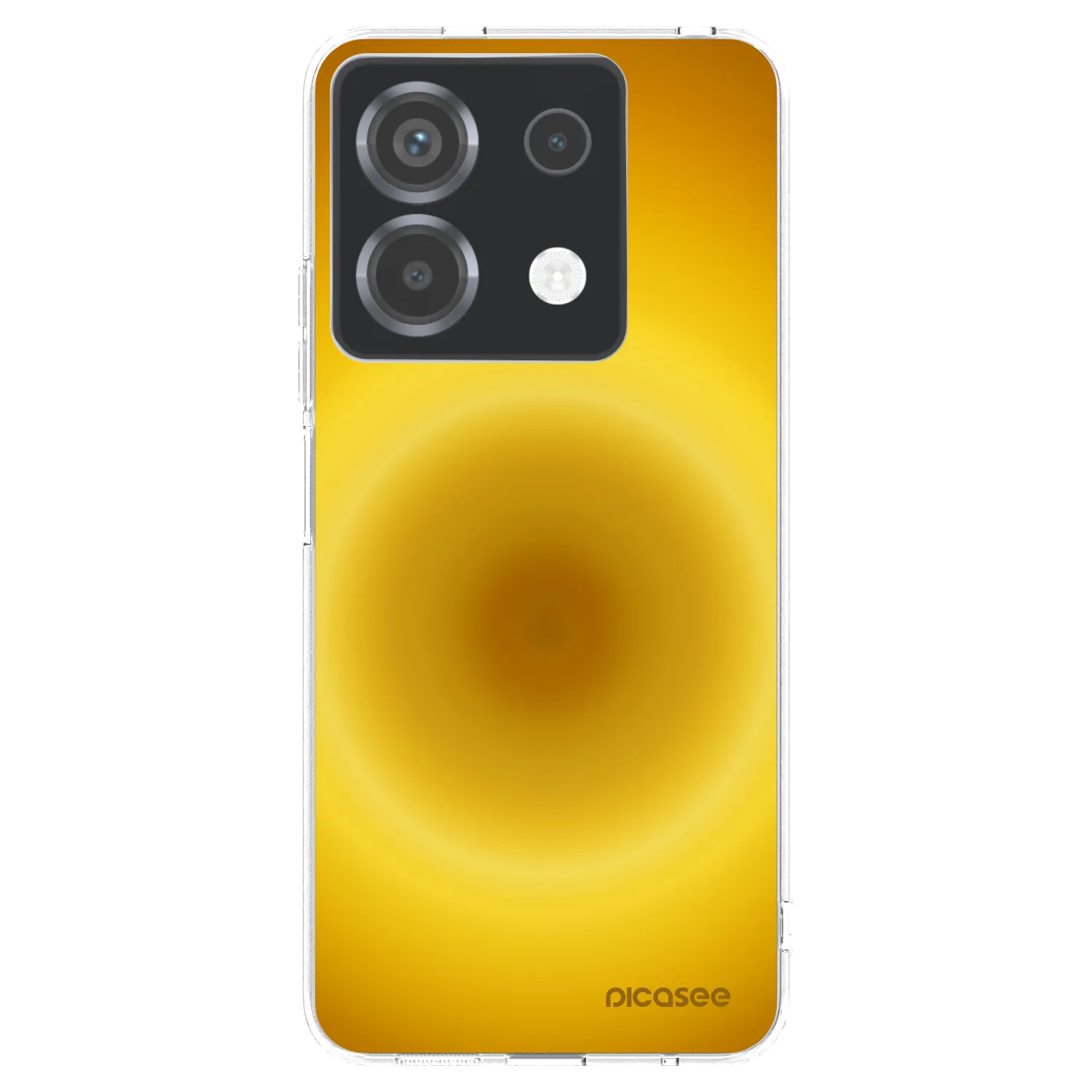 Picasee silikonowe przeźroczyste etui na Xiaomi Poco X6 - Solar Pulse