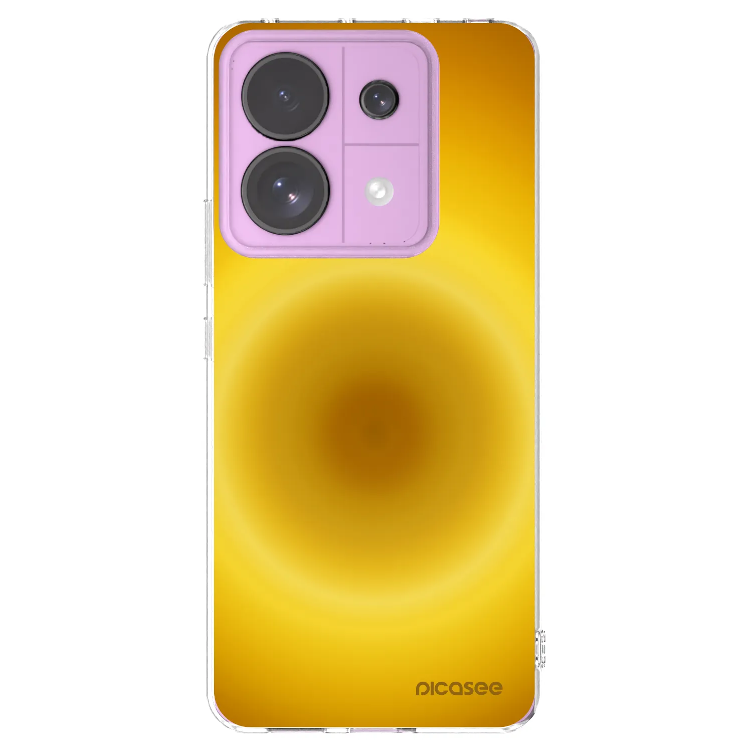 Picasee silikonowe przeźroczyste etui na Xiaomi Redmi Note 13 Pro 5G - Solar Pulse