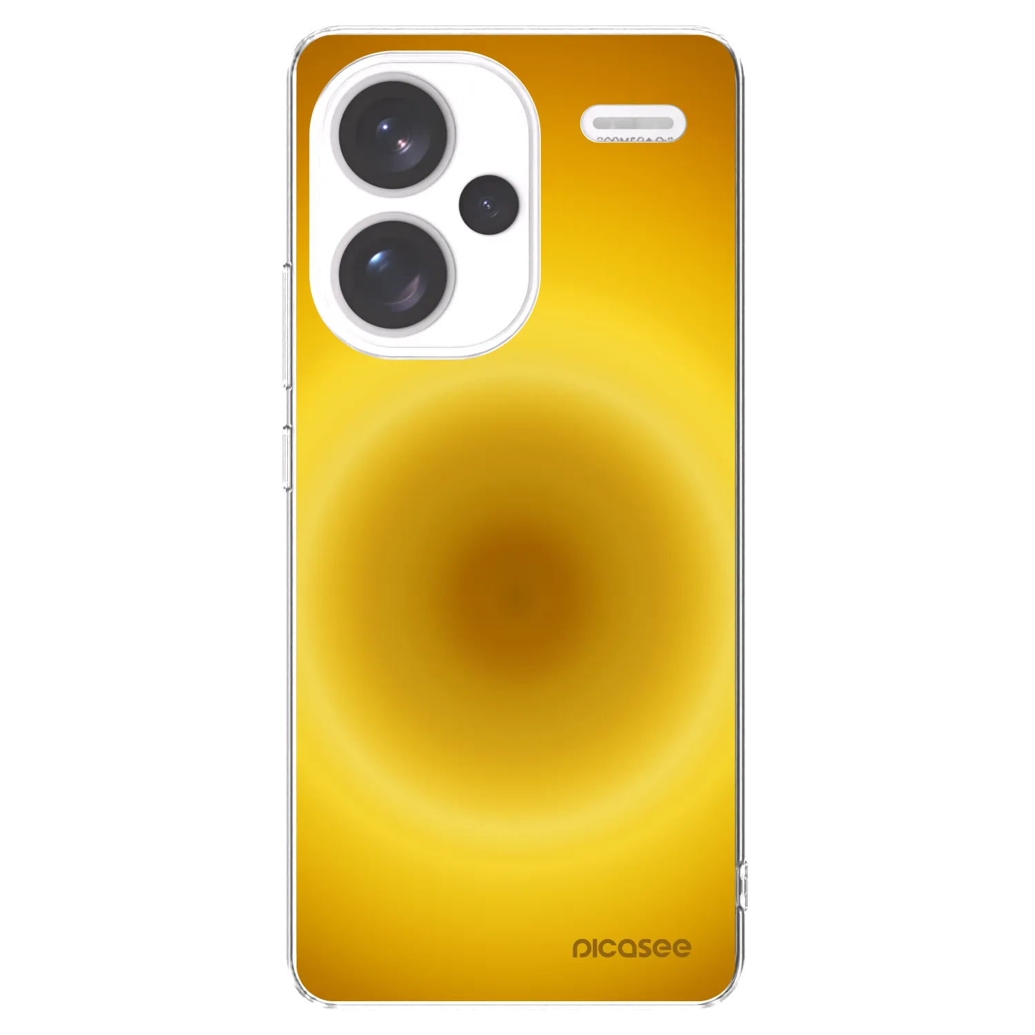 Picasee silikonowe przeźroczyste etui na Xiaomi Redmi Note 13 Pro+ 5G - Solar Pulse