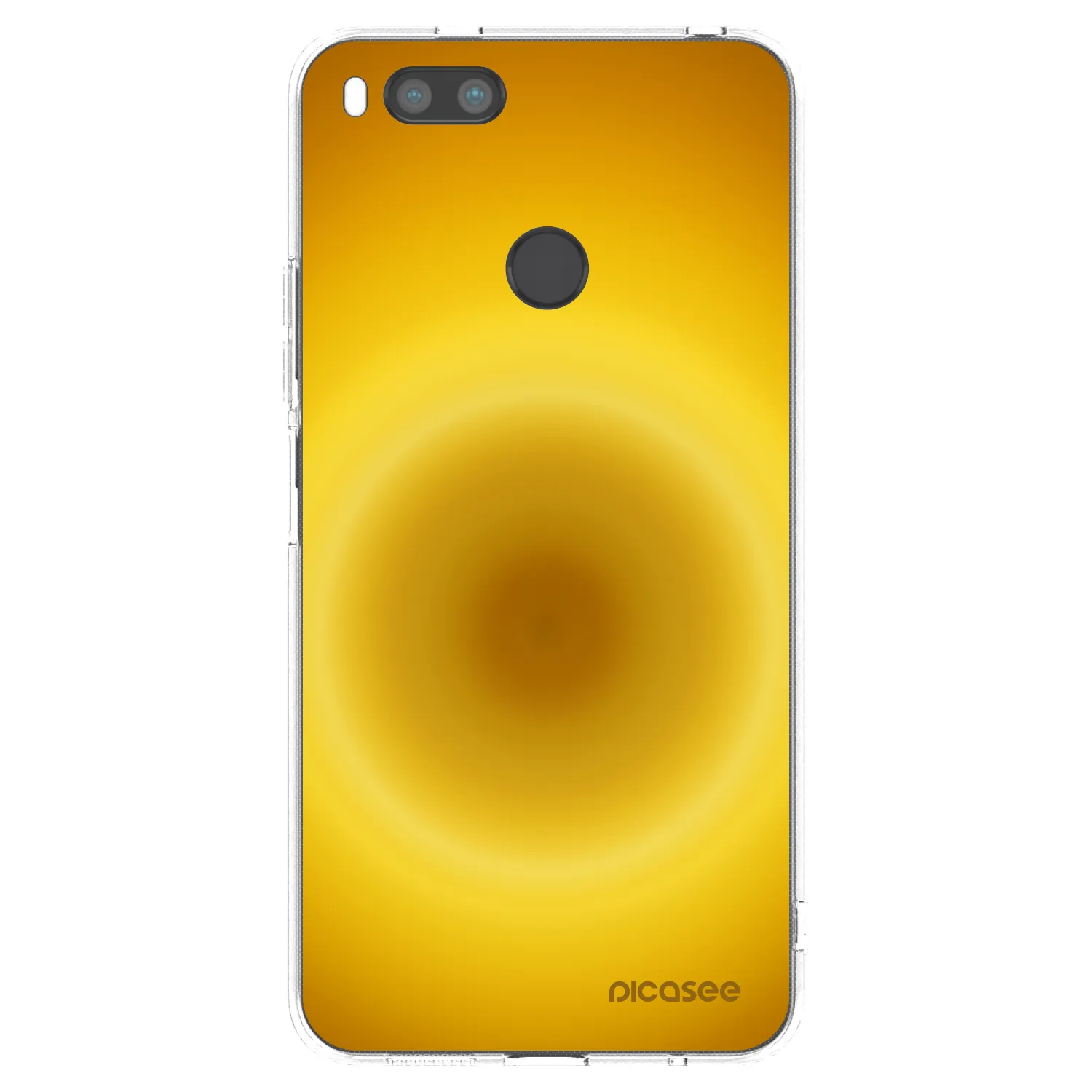 Picasee silikonowe przeźroczyste etui na Xiaomi Mi A1 Global - Solar Pulse