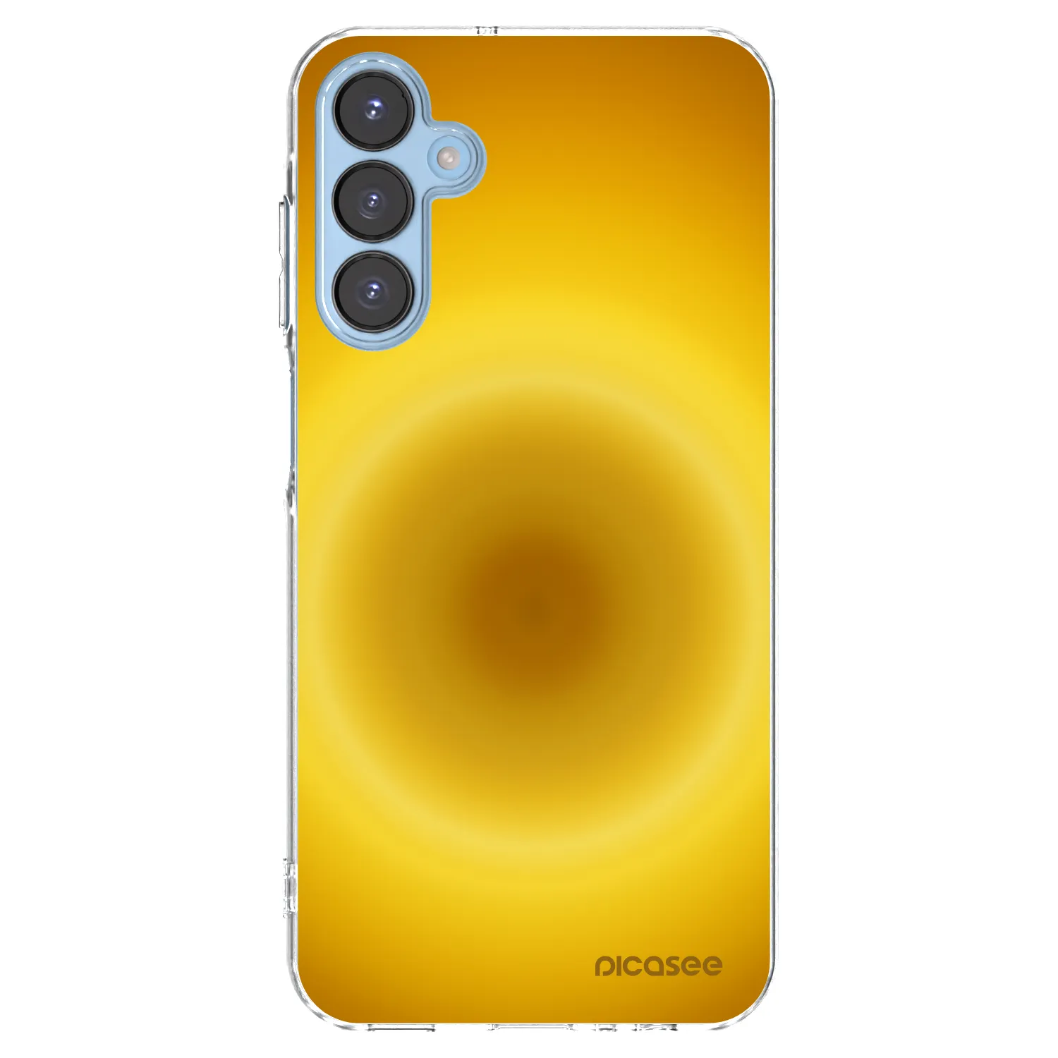 Picasee silikonowe przeźroczyste etui na Samsung Galaxy A15 A156B 5G - Solar Pulse