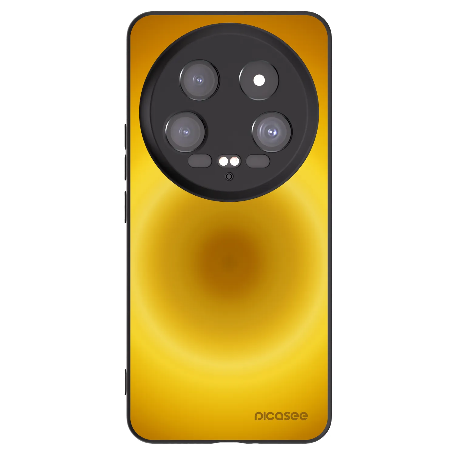 Picasee silikonowe czarne etui na Xiaomi 14 Ultra - Solar Pulse