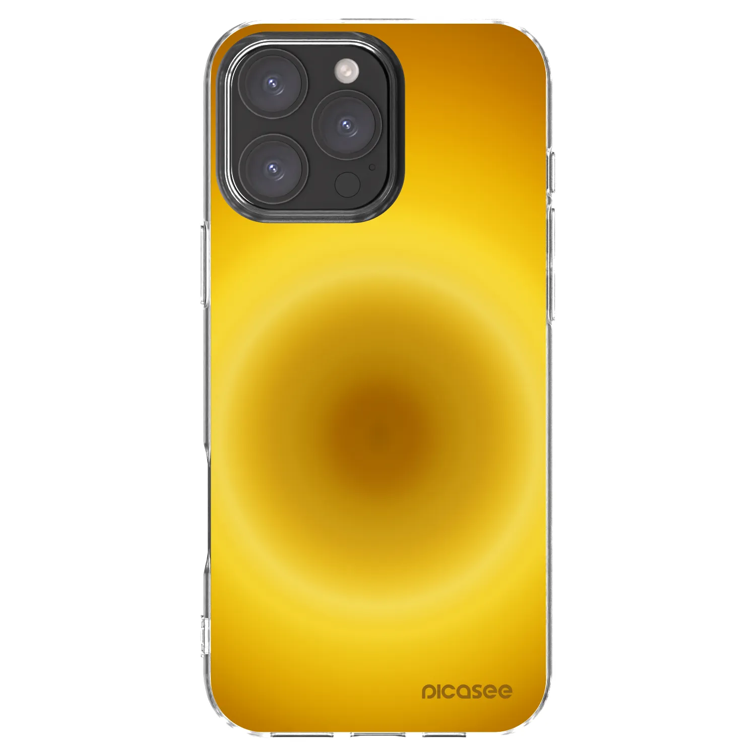 Picasee silikonowe przeźroczyste etui na Apple iPhone 16 Pro Max - Solar Pulse