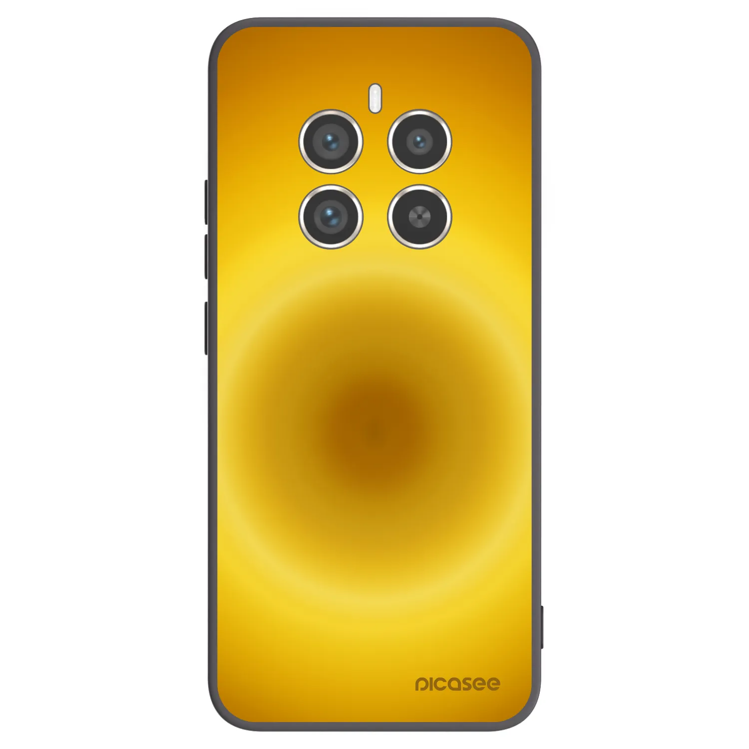 Picasee silikonowe czarne etui na Realme 12 Pro 5G - Solar Pulse