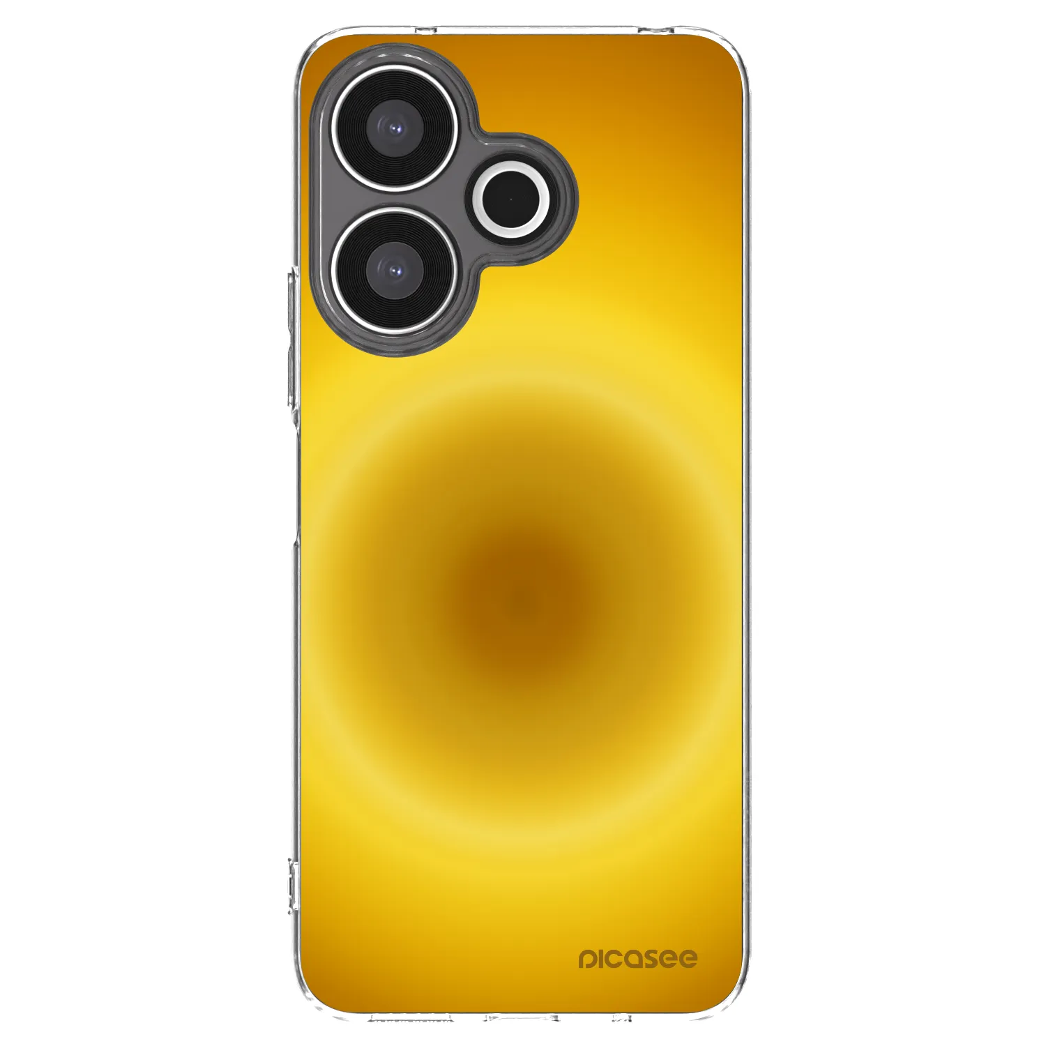 Picasee silikonowe przeźroczyste etui na Xiaomi Redmi 13 4G - Solar Pulse