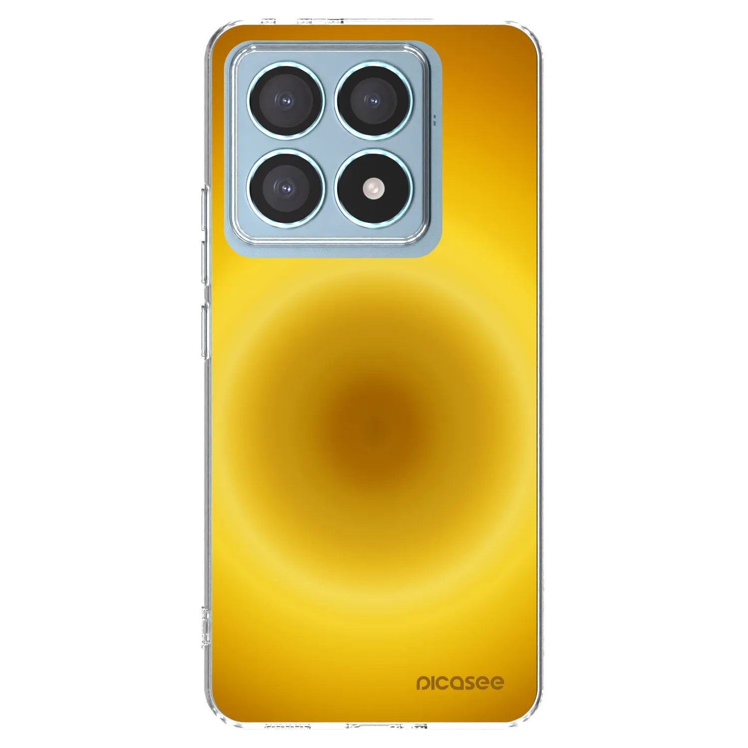 Picasee silikonowe przeźroczyste etui na Xiaomi 14T Pro - Solar Pulse
