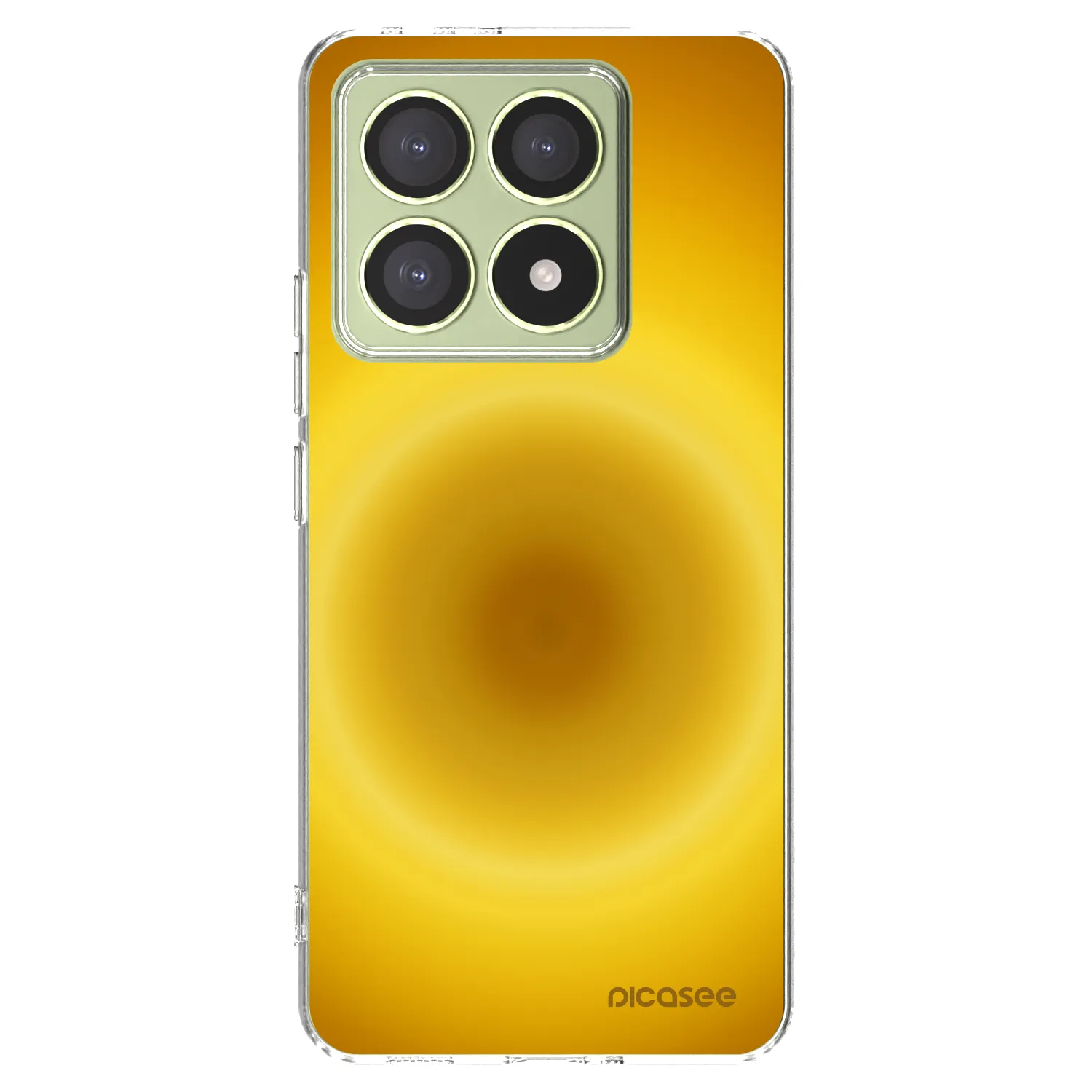 Picasee silikonowe przeźroczyste etui na Xiaomi 14T - Solar Pulse