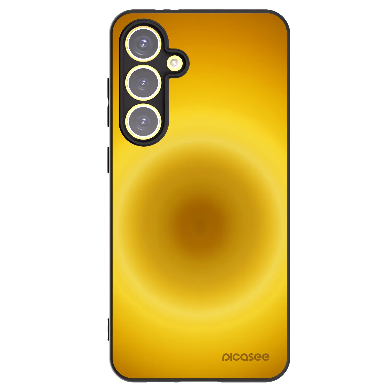 Picasee silikonowe czarne etui na Samsung Galaxy S24 FE S721B - Solar Pulse