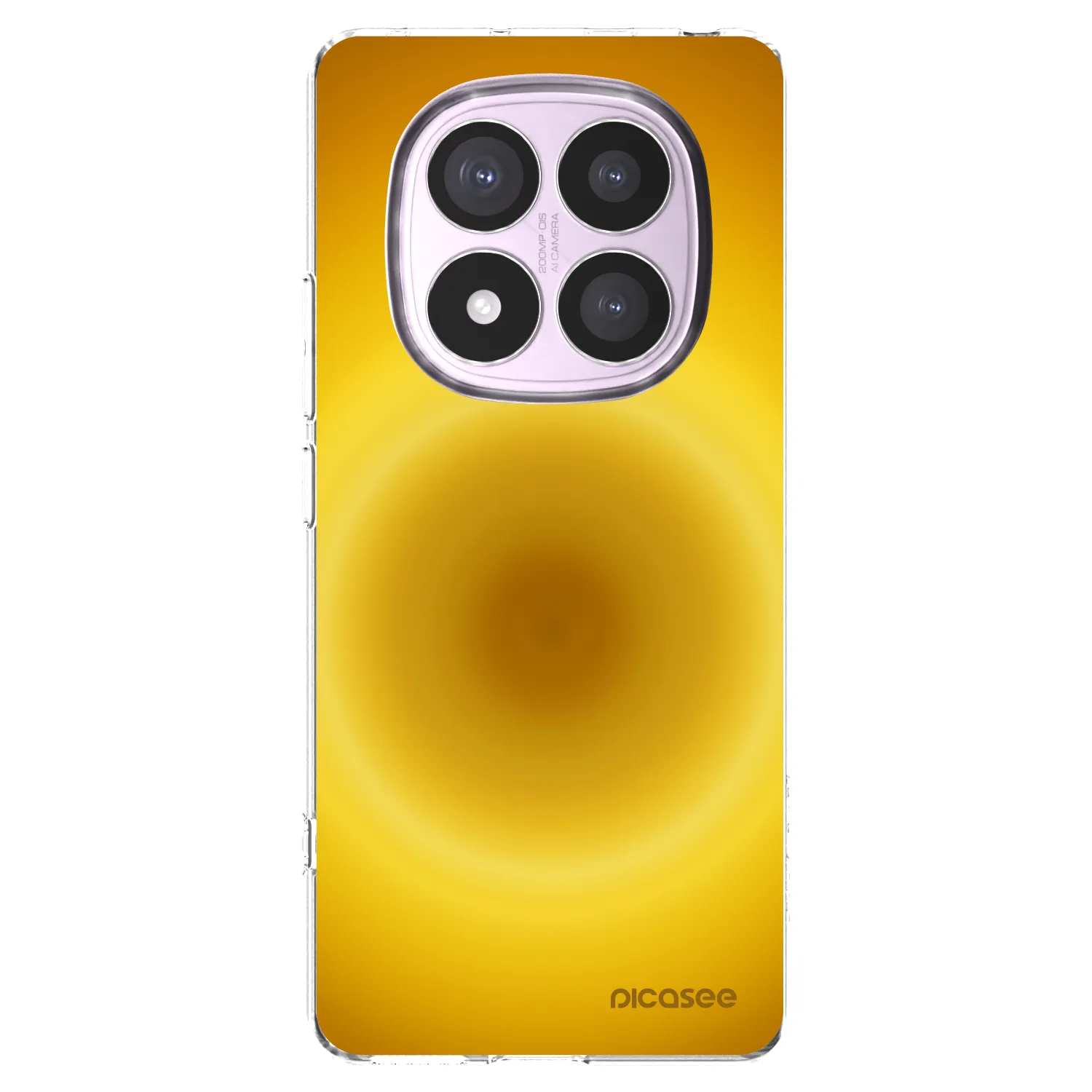 Picasee silikonowe przeźroczyste etui na Xiaomi Redmi Note 14 Pro 5G - Solar Pulse