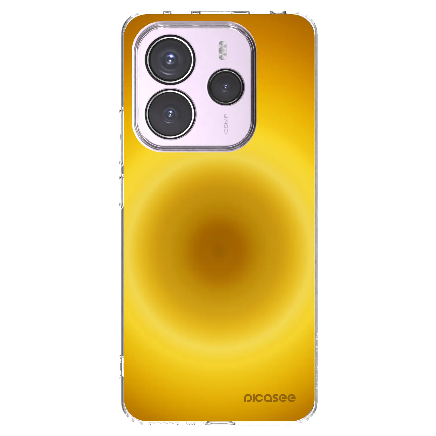 Picasee silikonowe przeźroczyste etui na Xiaomi Redmi Note 14 5G - Solar Pulse
