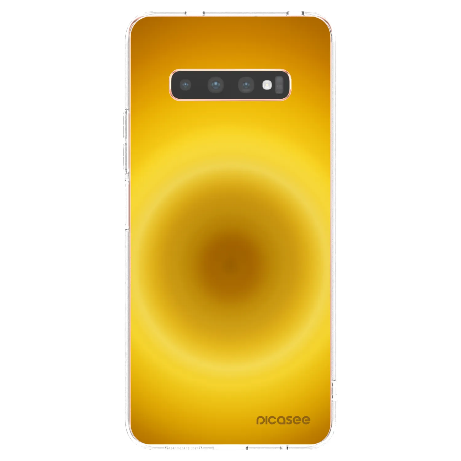 Picasee silikonowe przeźroczyste etui na Samsung Galaxy S10 Plus G975 - Solar Pulse