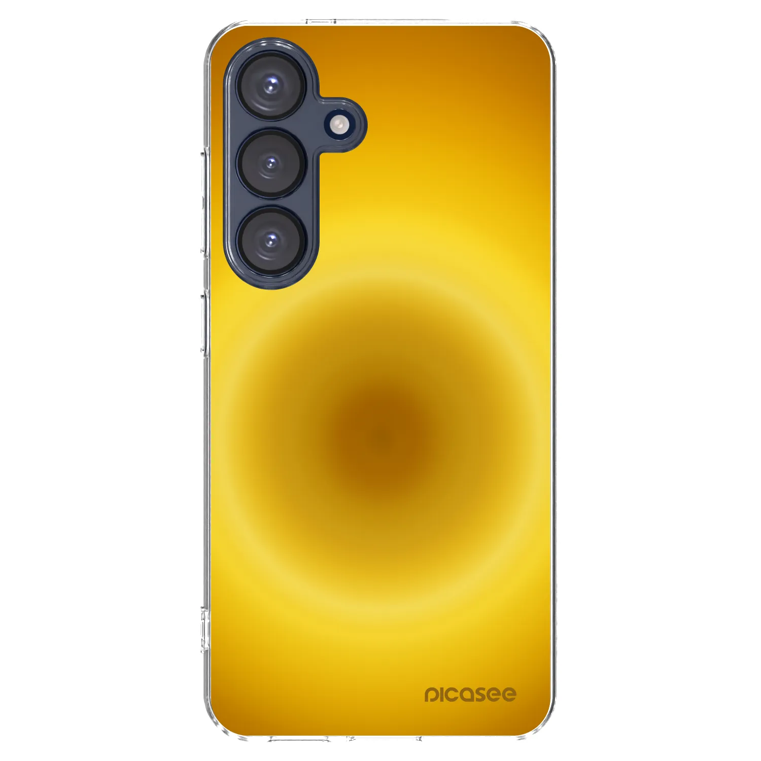 Picasee silikonowe przeźroczyste etui na Samsung Galaxy S25 5G - Solar Pulse