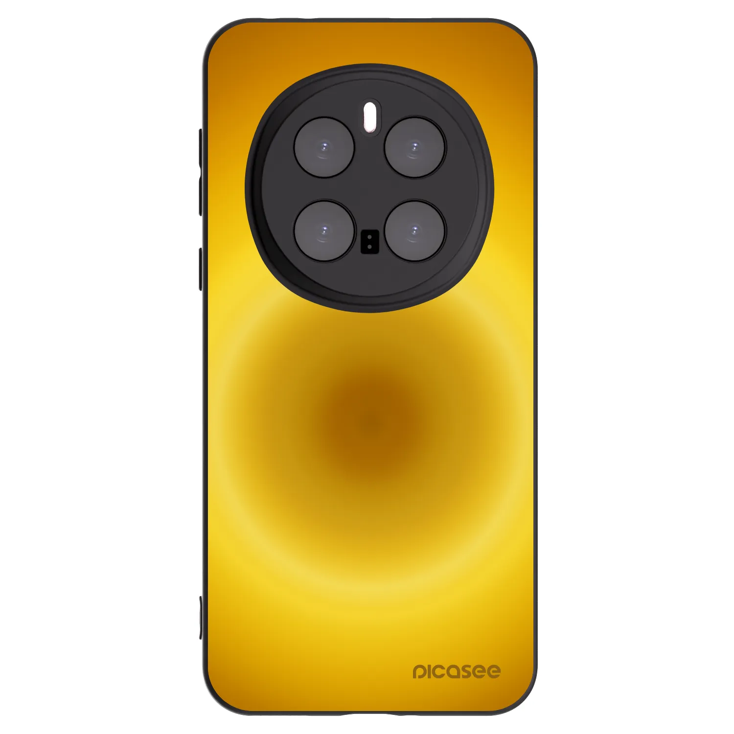 Picasee silikonowe czarne etui na Honor Magic7 Pro 5G - Solar Pulse