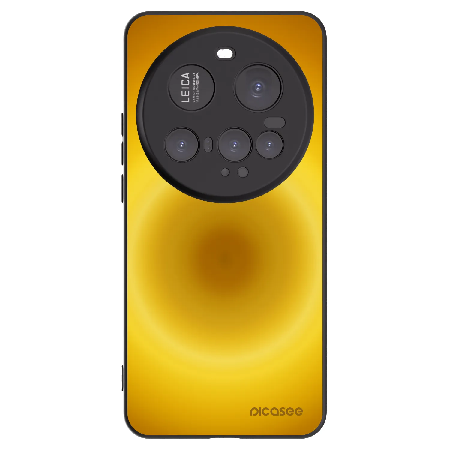 Picasee silikonowe czarne etui na Xiaomi 15 Ultra - Solar Pulse